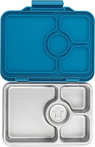 Miniatura 7 de Yumbox Prêt - Caja Bento de Acero Inoxidable, A Prueba de Fugas, Contenedor de Almuerzo Reutilizable para Niños y Adultos, Apta para Sándwiches y