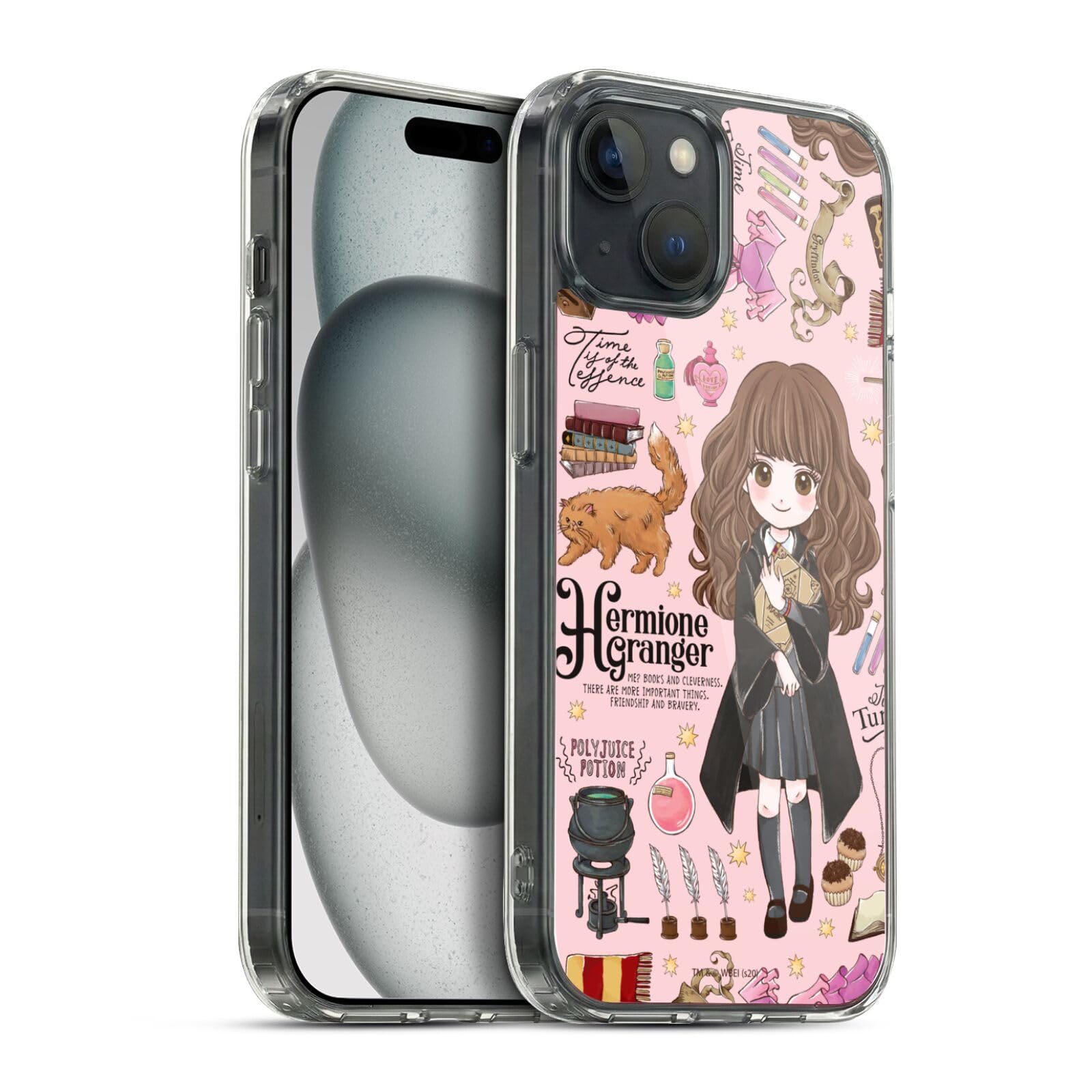 Head Case Designs Licenciado Oficialmente Harry Potter Patrón Luna Reliquias de la Muerte XXXVII Caso Funda de Gel Suave Compatible con Apple iPhone 12 / iPhone 12 Pro — view 16