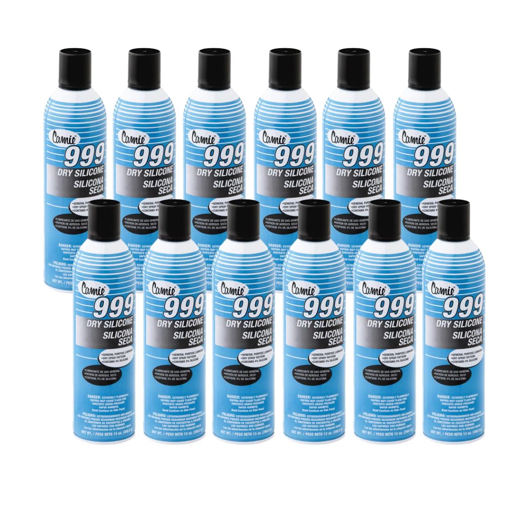 12 Set- Camie Dry Silicone, 13 oz. can, 1 Count (999)