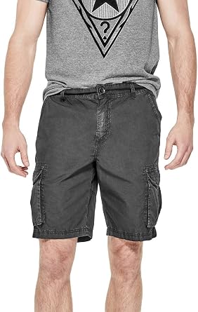 Amazon.com: Guess Factory para hombre Jake lavar pantalones cortos cargo :  Ropa, Zapatos y Joyería