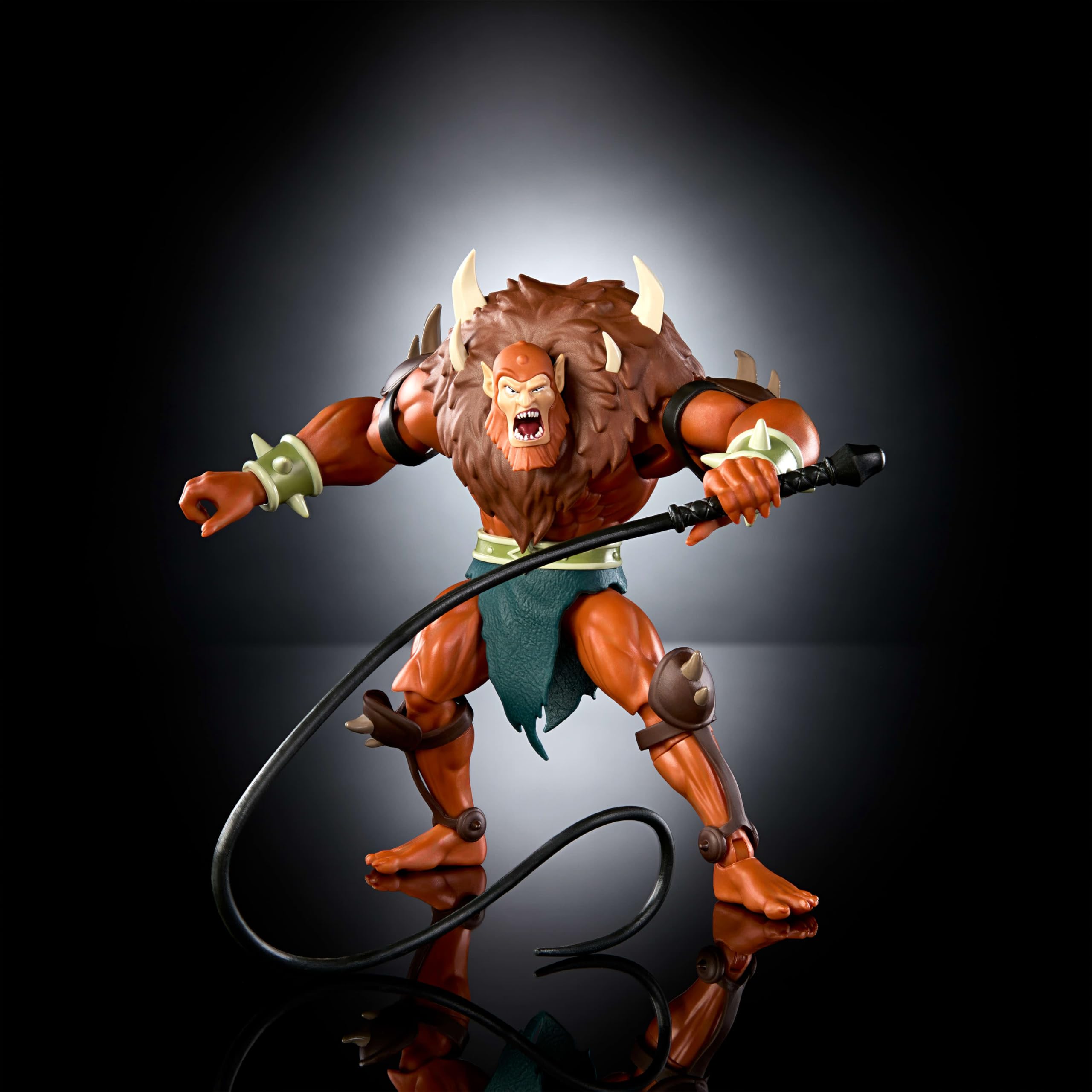 Masters of the Universe Origins Figura de acción Deluxe Beast Man | Figura MOTU a escala de 14 cm Cartoon Collection, villano TV años 80, diseño detallado, JHK09