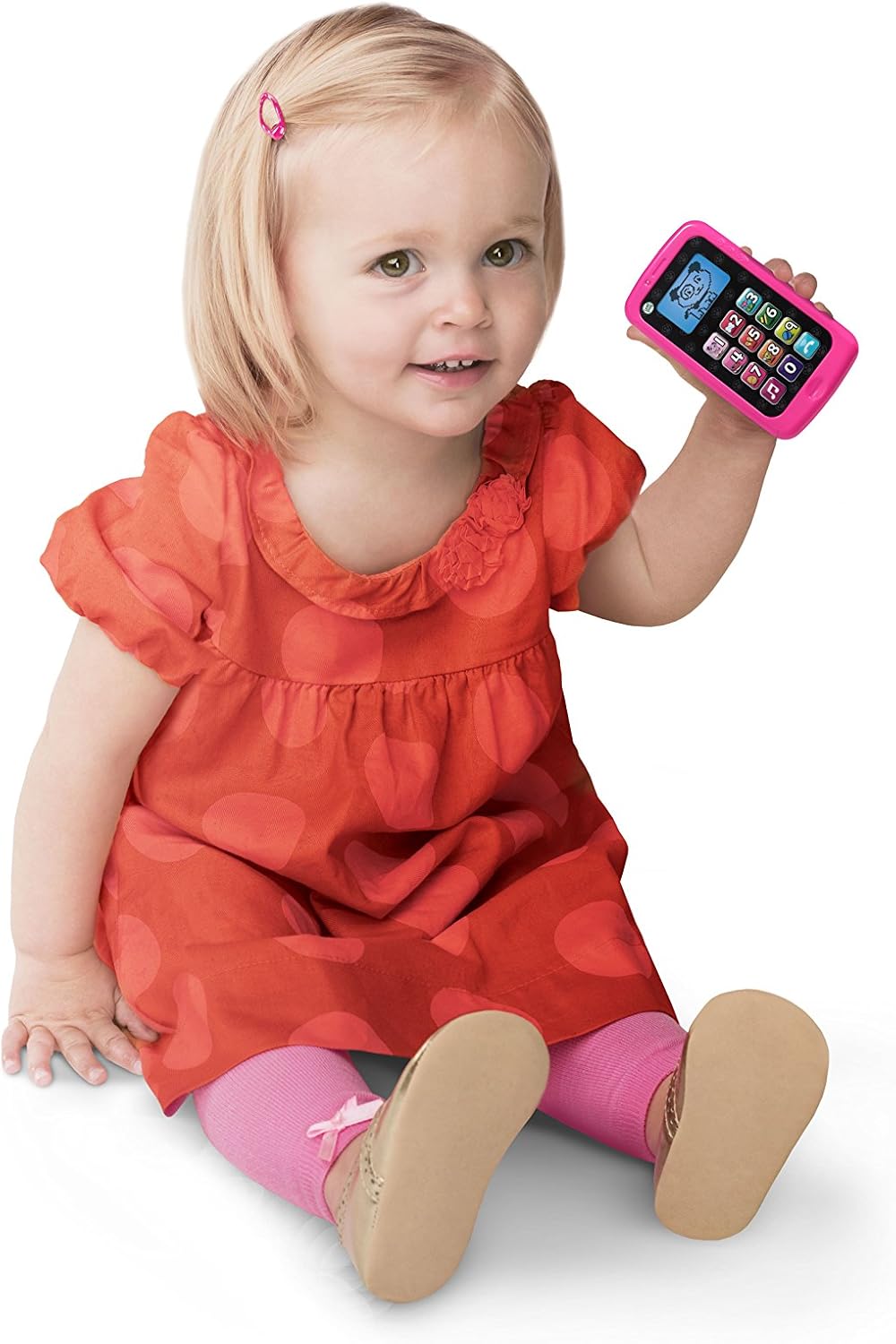 LeapFrog Chat And Count Smart Phone, Violet, Great Gift For Kids, Toddlers, Toy for Boys and Girls, Ages 2, 3