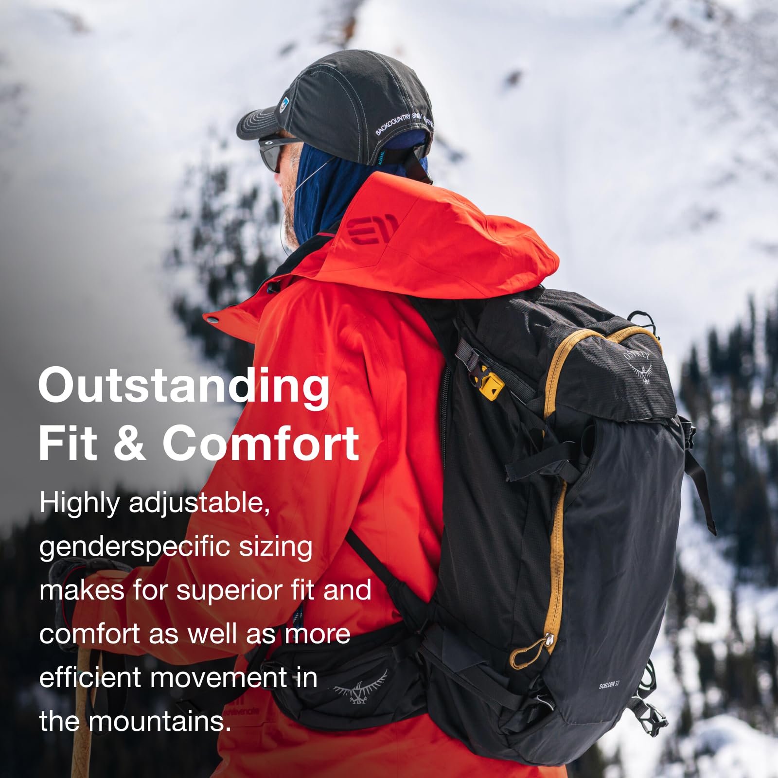 Osprey Soelden 32L Ski and Snowboard Backpack, Artisan