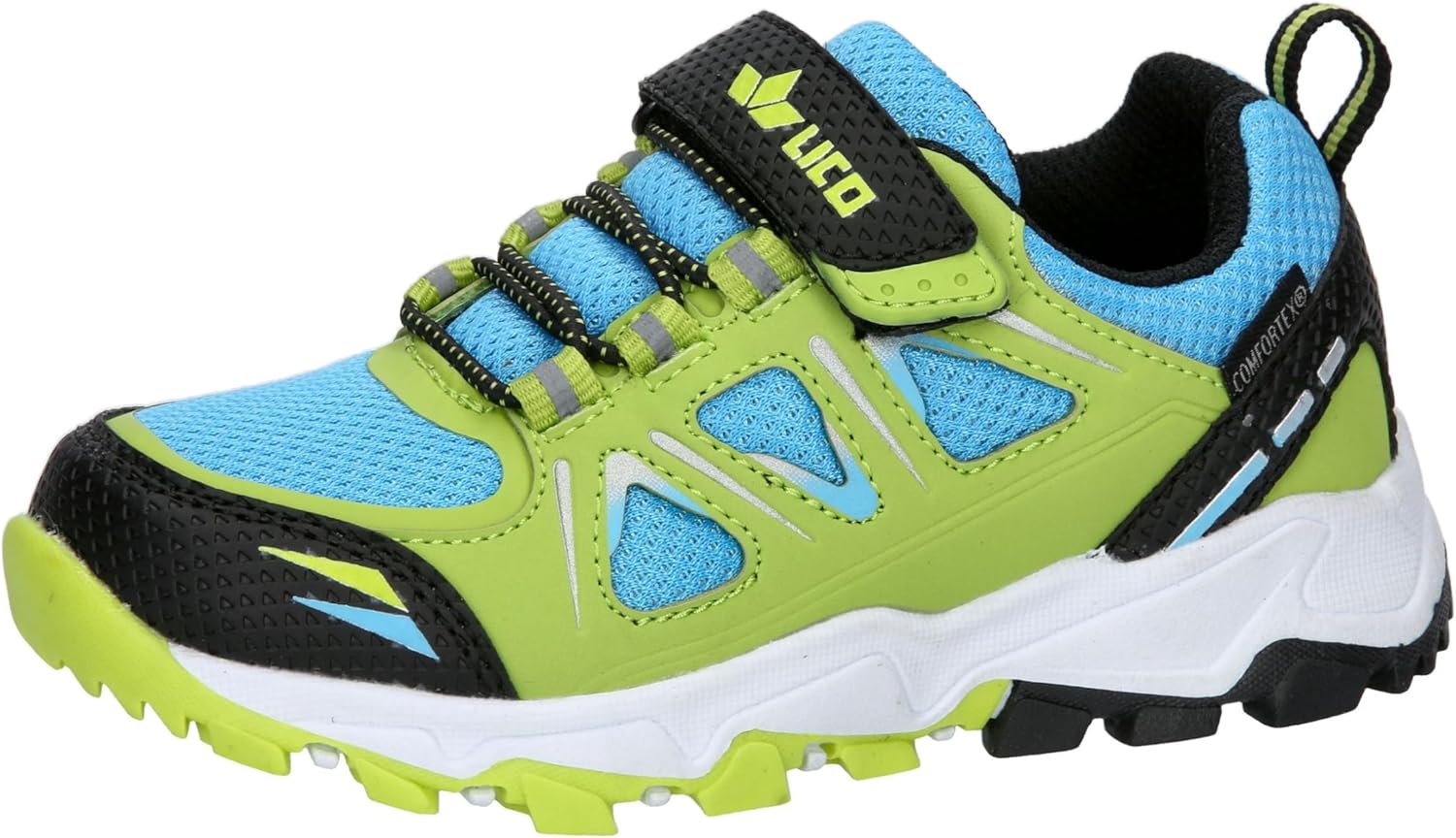Lico Unisex Allen Vs Cross-hardloopschoen voor kinderen, Roze Paarse Zalm, 40 EU