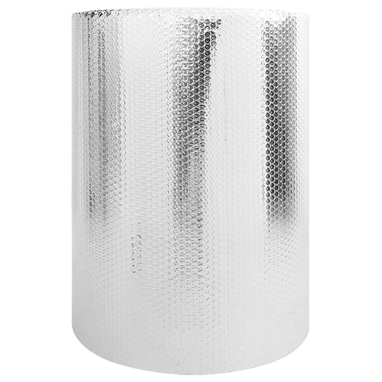 Lámina reflectante para radiador, color plata, polietileno, 10 x 0,6 m, ahorro de energía, accesorios para el salón y el baño, fácil fijación, aislamiento térmico y reducción de costes de