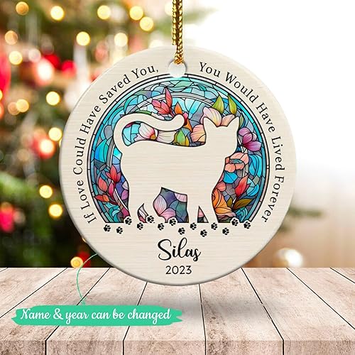 Vista 15 de Adorno de cerámica personalizado para la segunda Navidad del bebé, vaca lechera Feliz Navidad 2025, regalo personalizado para los amantes