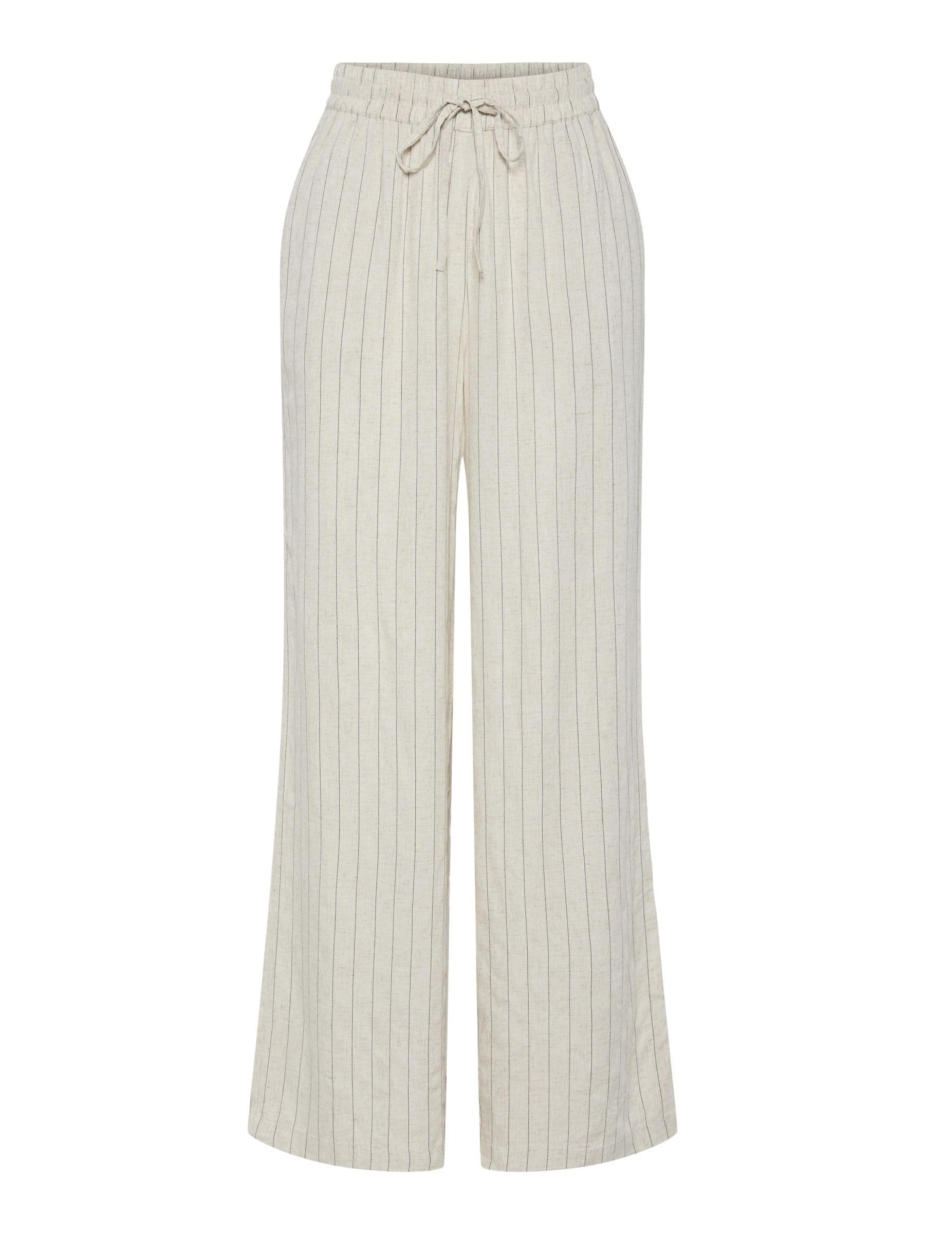 PIECES Pcpia Hw Wide Pants Pwp Mm Noos - Spodnie z szerokimi nogawkami Kobiety