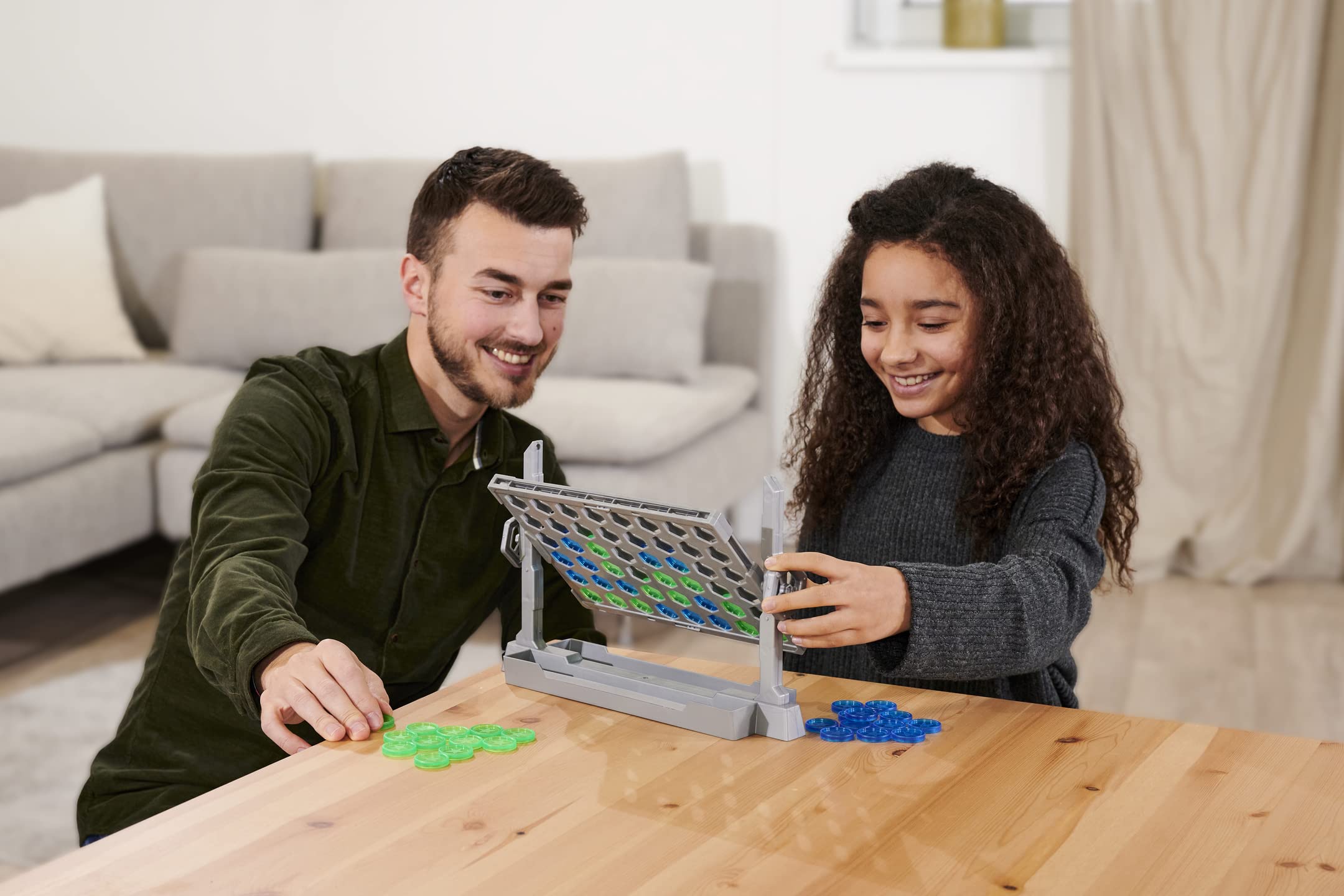 Noris Flip4 Gioco Da Tavolo Classico 4 In Fila – Versione Rotante Per 2 Giocatori, Dai 6 Anni In Su - 3