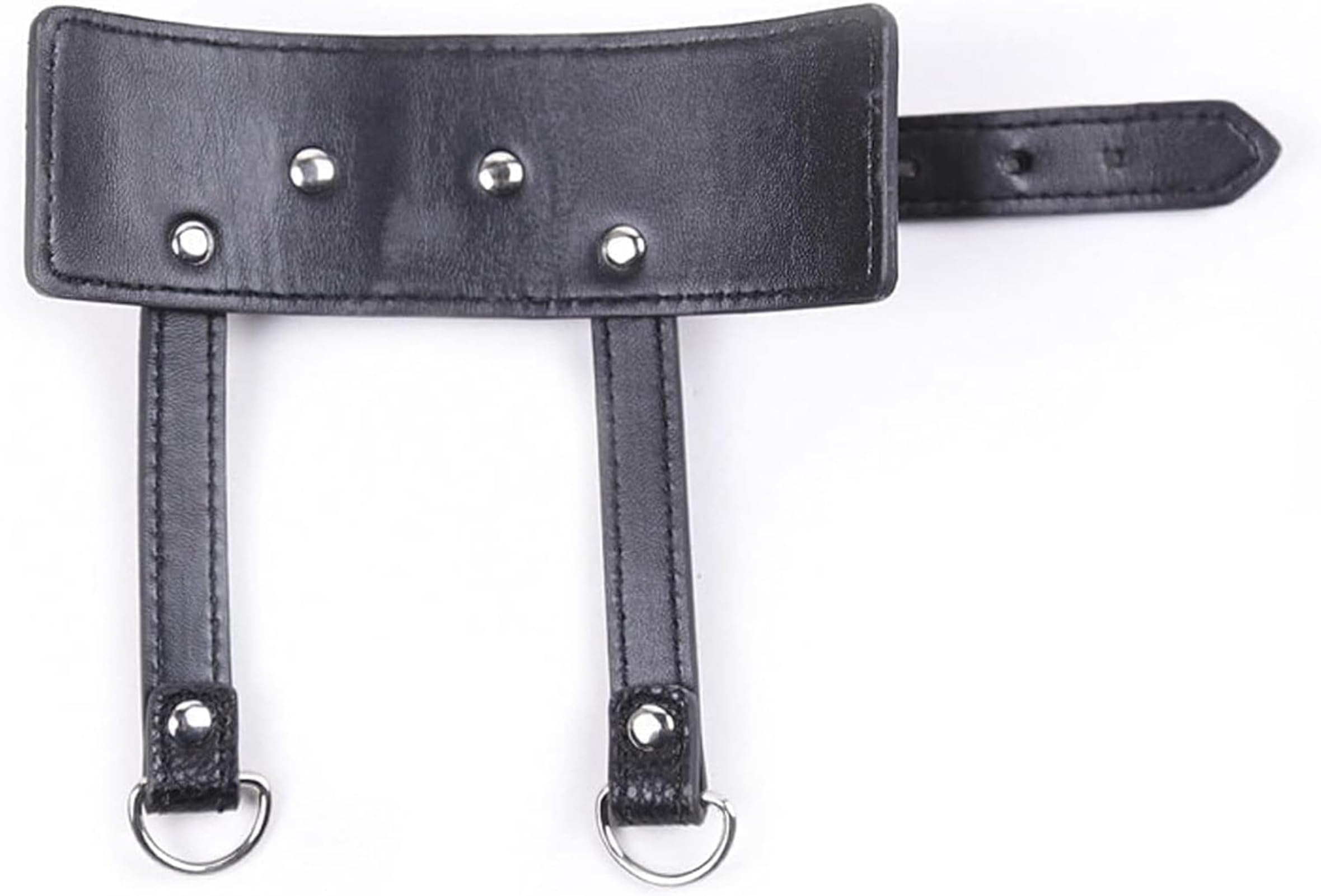 Étireur de scrotum BDSM réglable avec manchette pénienne - Kit de bondage sexuel SM