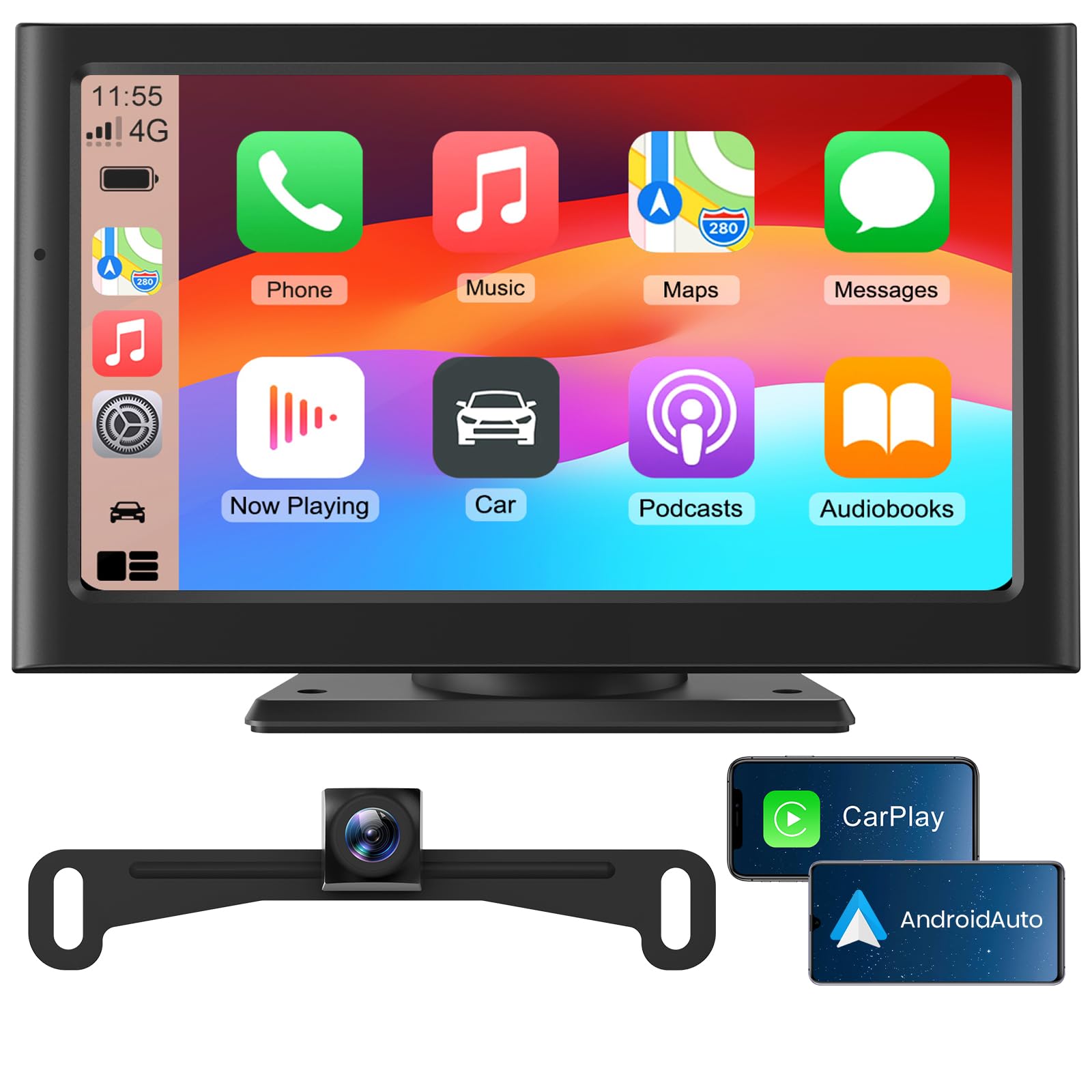 Amazon.com: Foxpark Portable Carplay Car Screen for Apple