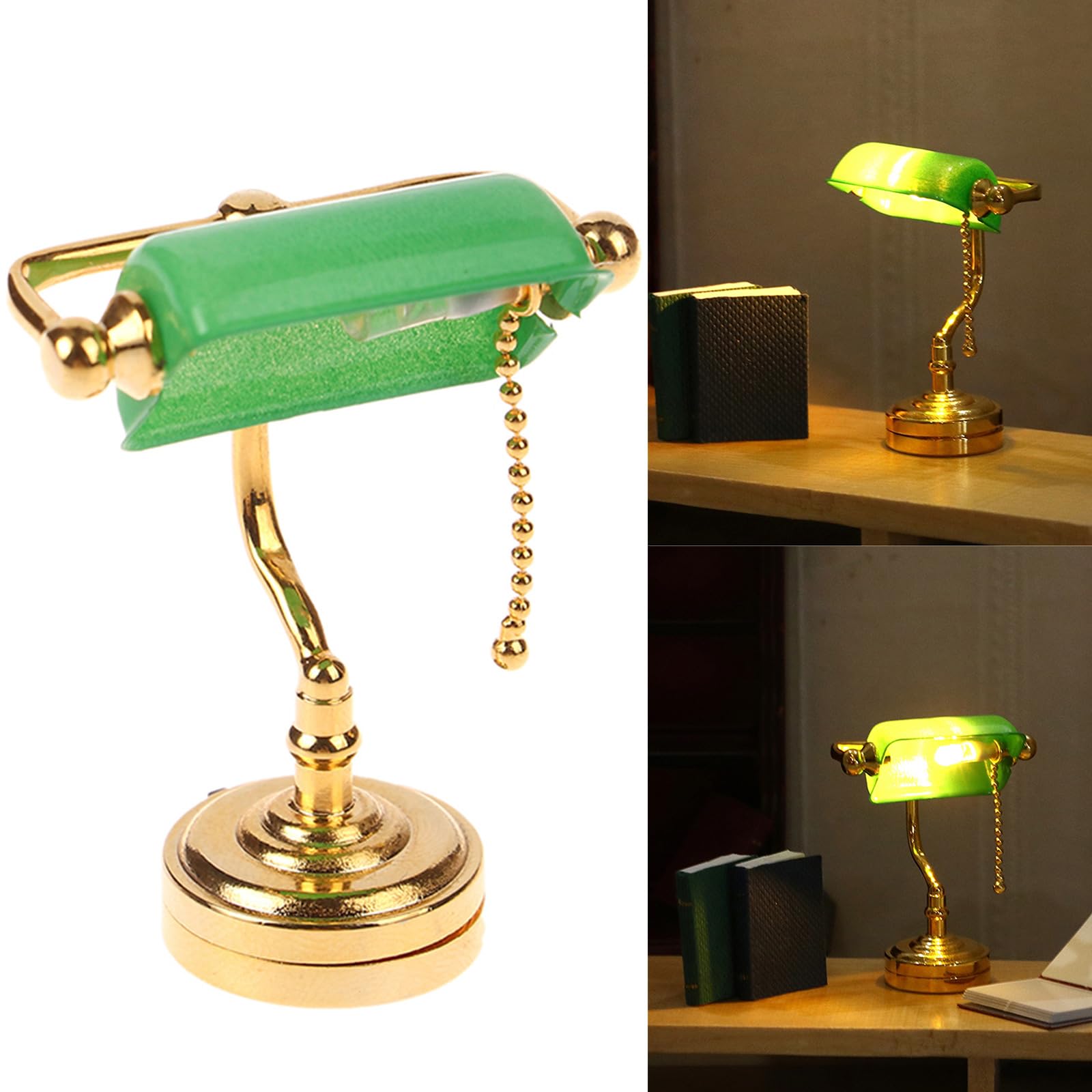 Amazon | エレガントなミニチュア LED デスクランプ 1/12