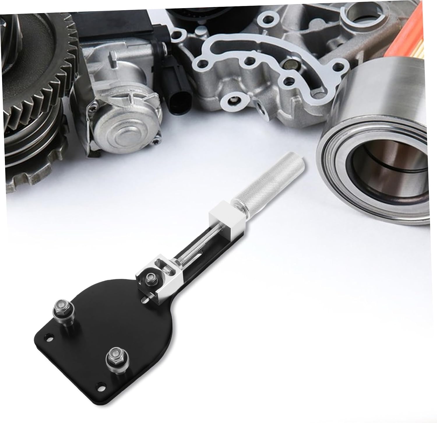 SOLUSTRE Adjustable Oil Filter Cutter Tool for Filters Aluminum Alloy Design Versatile Automotive Accessory