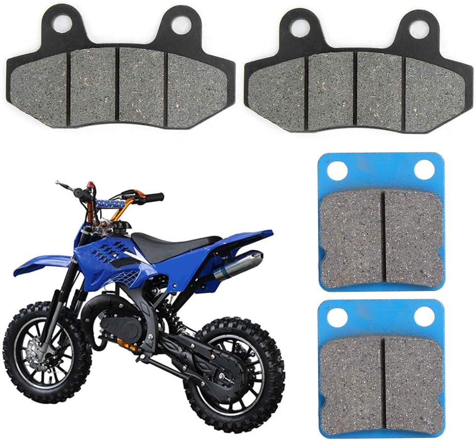 Brake Pad Front and Rear Replacement Brake Pads Compatible With 50 90 110 125 140 150 Pit Dirt Bike