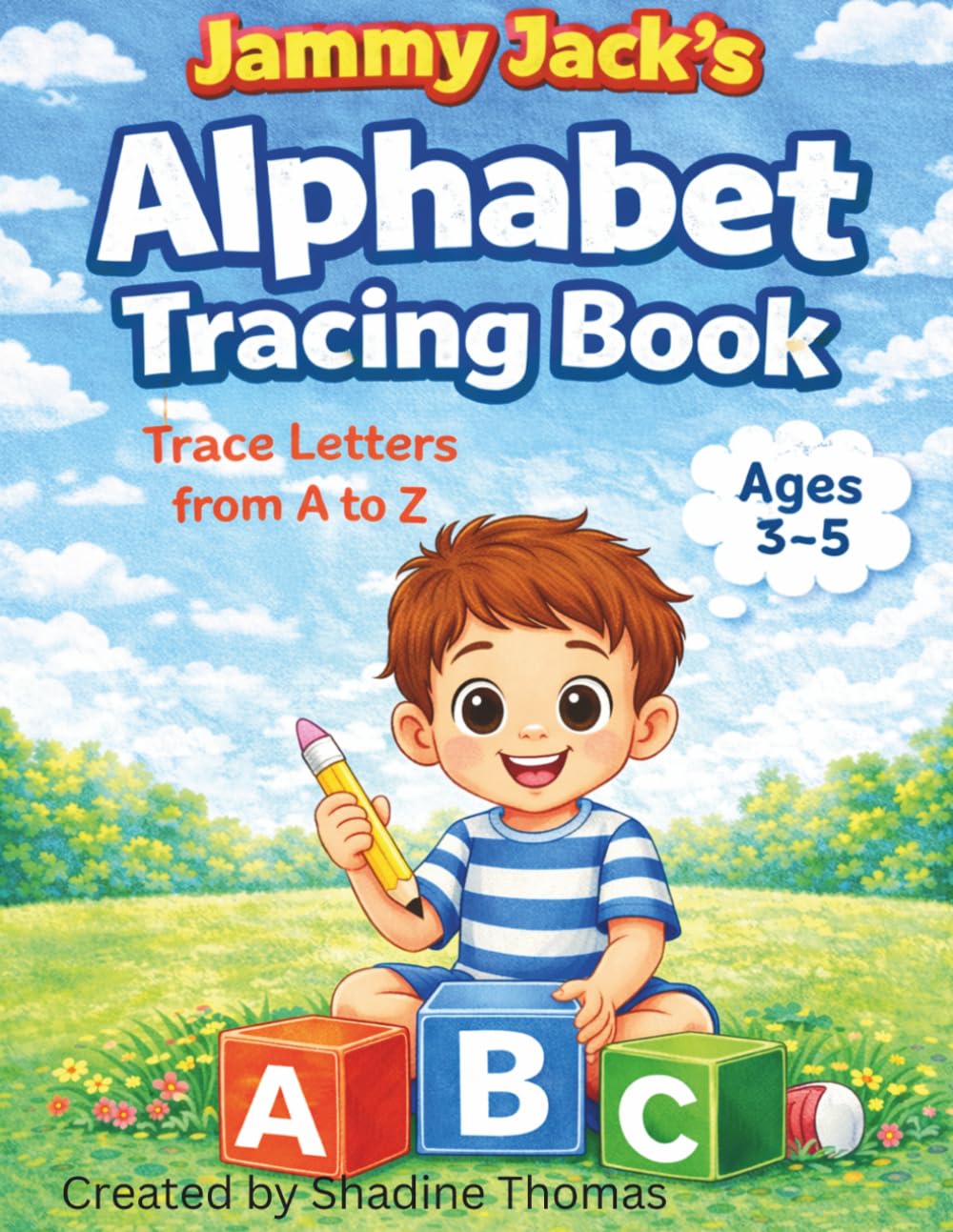 Jammy Jacks' Alphabet Tracing Book: Trace letters from A to Z (Jammy Jacks Adventures)