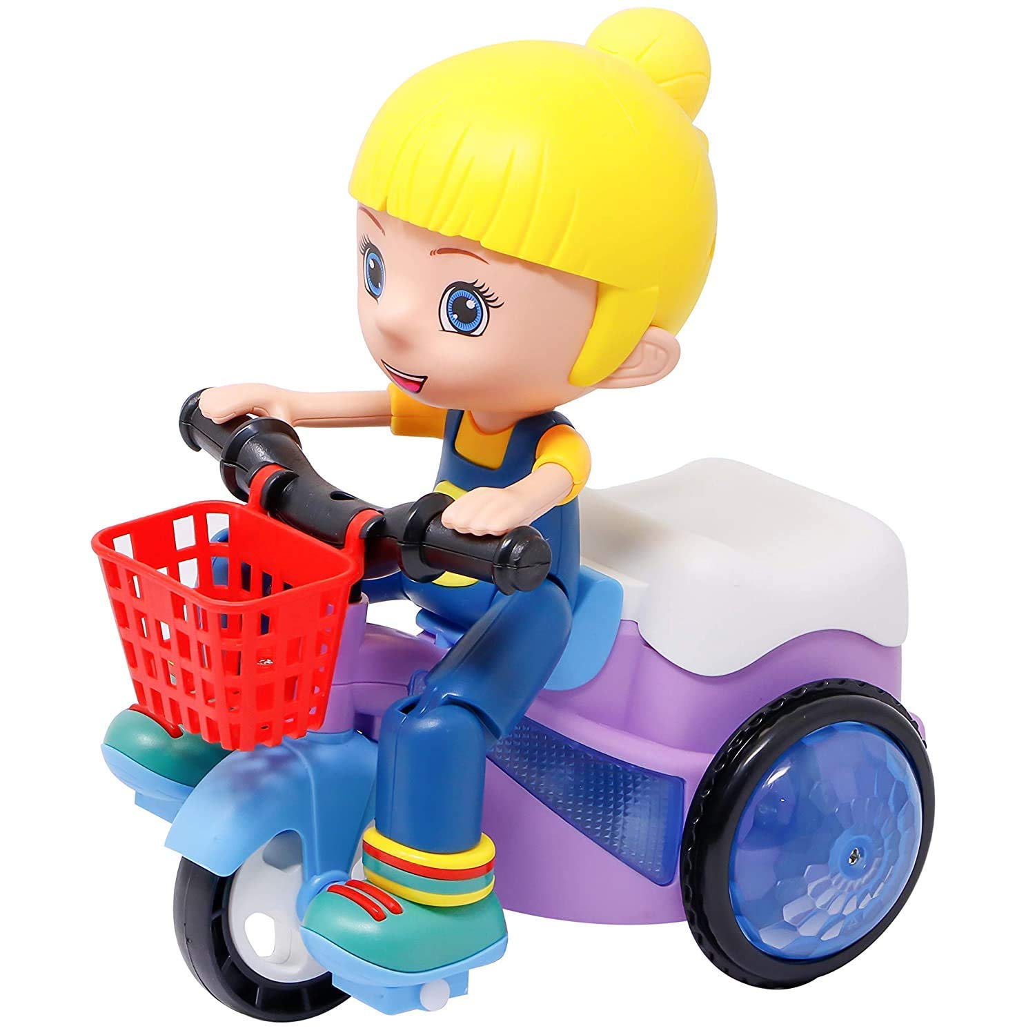 Bloriza Stunt Bicycle Toy with 4D Lights, Multi Colored Dancing Toy for Kids (B08ZKHL6FF) Amazon Price History, Amazon Price Tracker
