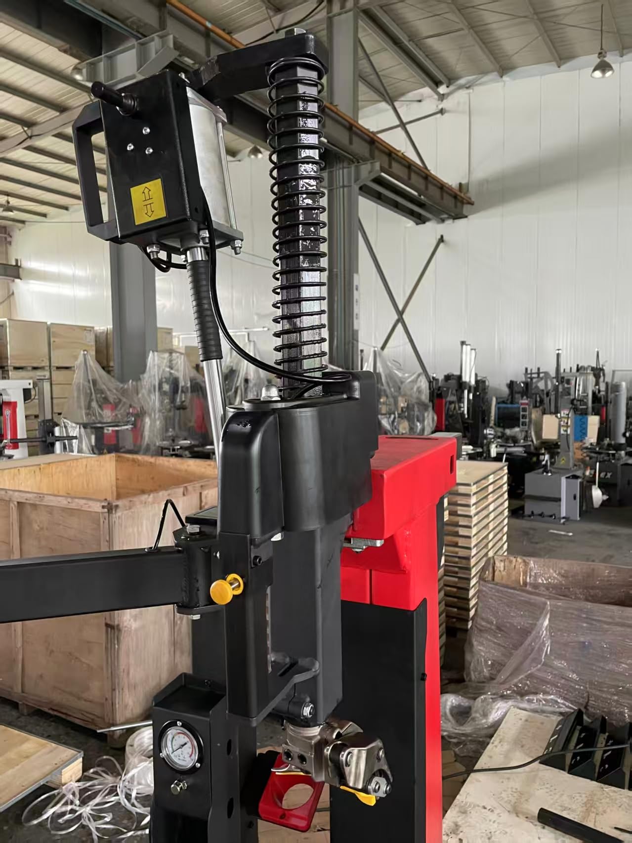 Tire Changer Flips Bird Head