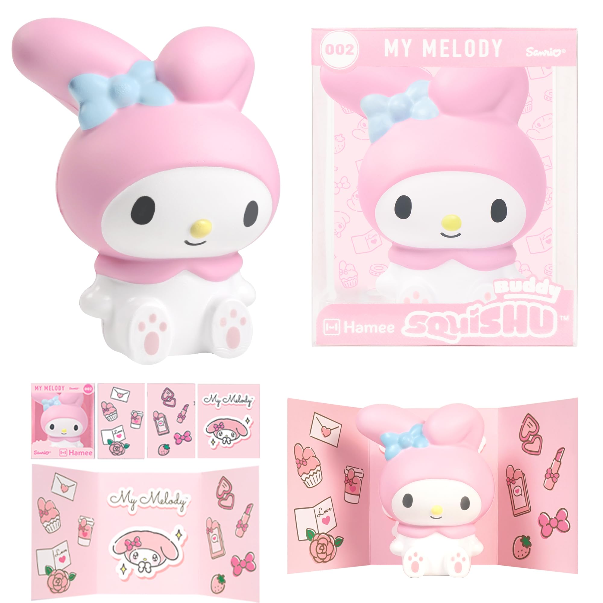 Amazon.com: Hamee SquiSHU Buddy Hello Kitty and Friends My Melody