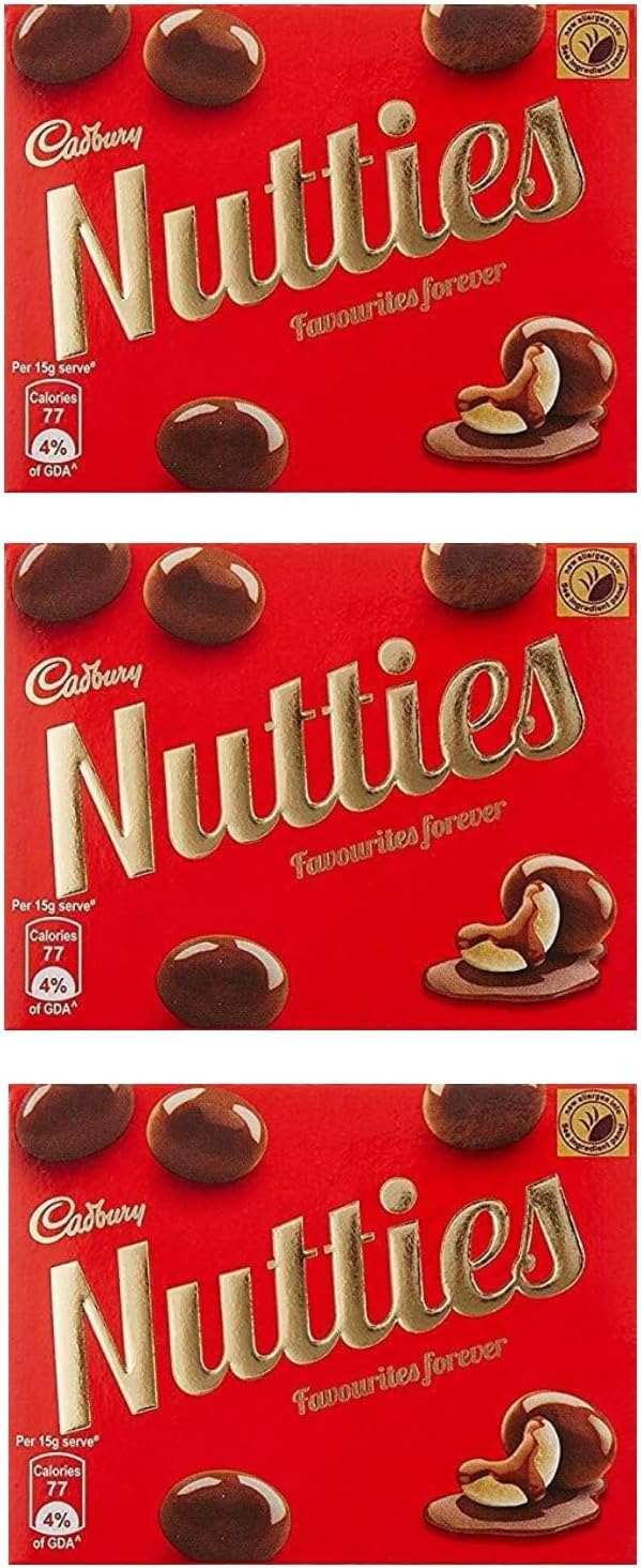 Cadbury Nutties Chocolate, 30G (Pack Of 3)