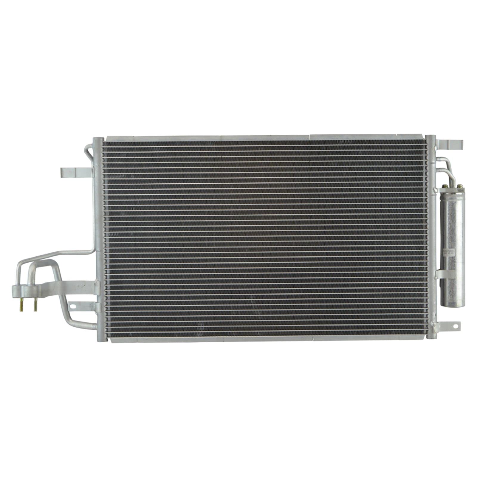 TRQ Condensateur A/C et récepteur sèche-linge compatible avec Hyundai Tucson 2005-2009 avec code fabricant DCC Condensateur DCC 2005-2010 Kia Sportage