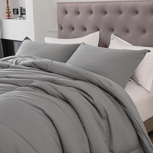 Miniatura 3 de Shatex - Edredón de plumón alternativo para todas las estaciones, acolchado y ligero