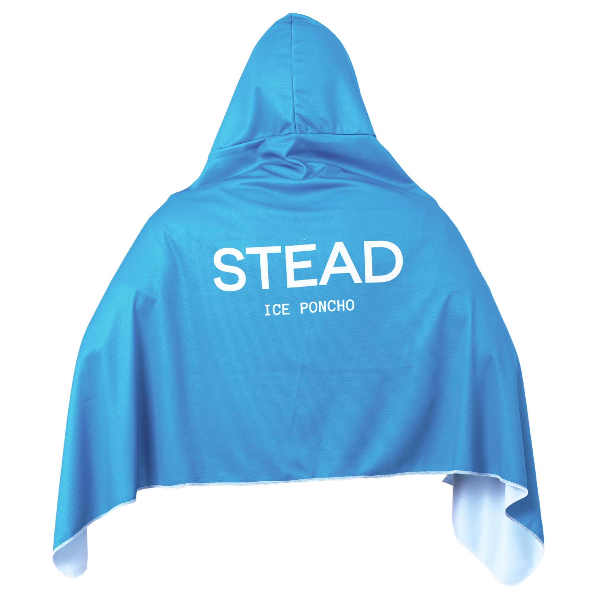[STEAD] 冷感アイスポンチョ 冷却タオル｜熱中症対策 スポーツ観戦 夏フェ…