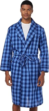 Nautica mens Long-sleeve Lightweight Cotton Woven-robe