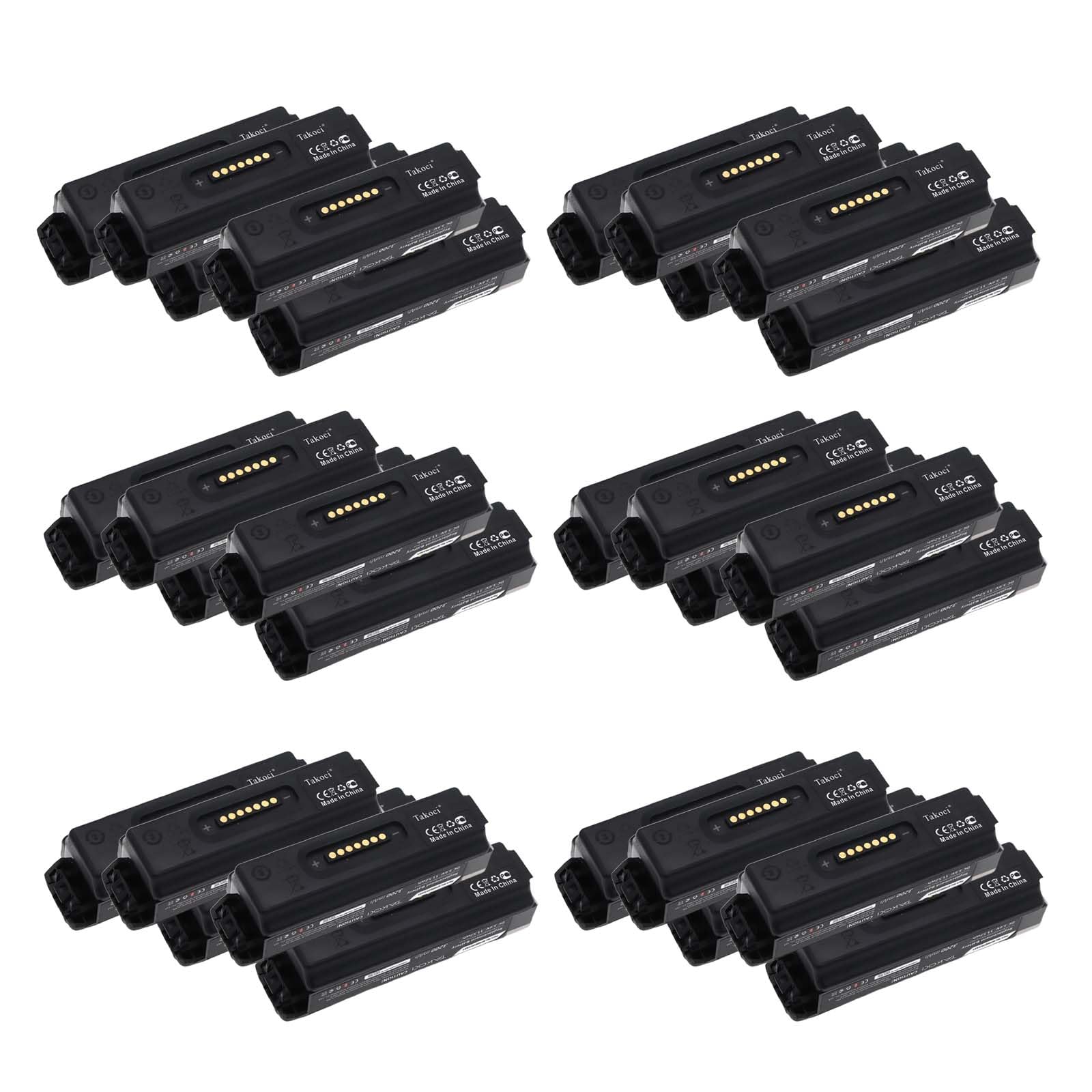 Youejoeq (30pcs) Li-ion Battery for Ze;Bra WT/RS 6000 6300 Series | 3200mAh | Replaces BTRY-NWTRS-33MA-01/02, BT000262A01