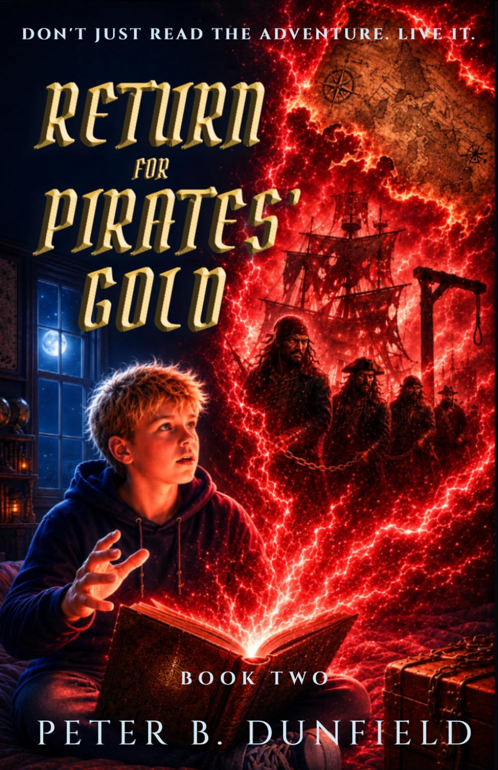 Return for Pirates' Gold: A Middle-Grade Time-Travelling Storyline Adventure