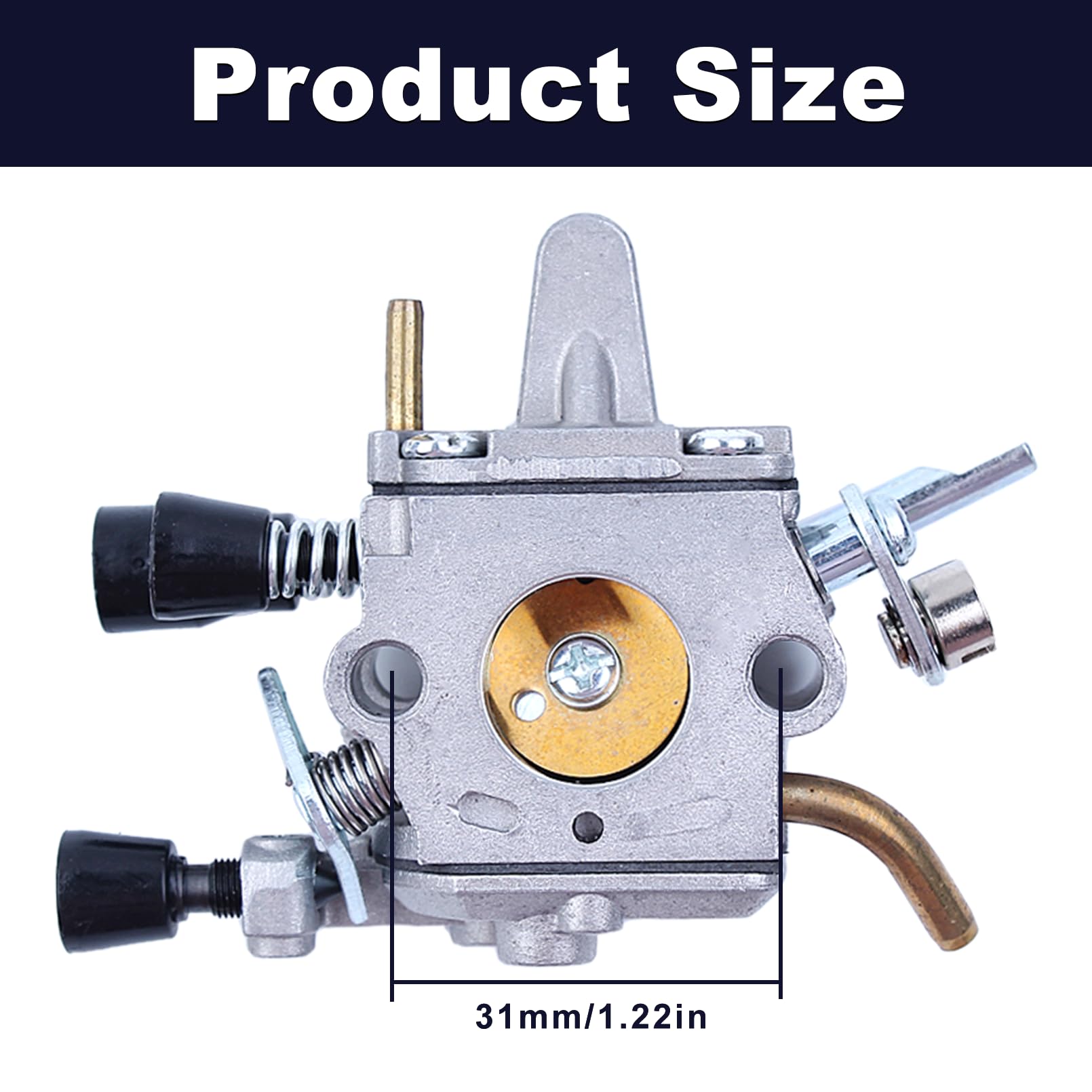 Carburatore Puleggia Rinculo Starter Kit, Per Stihl Fs120 Fs250 Fs200 Fs350 Fs300 Trimmer, Avviamento a strappo 4134 080 2101, Carburatore 4134 120 0603, Bobina di accensione 4134 120 0603
