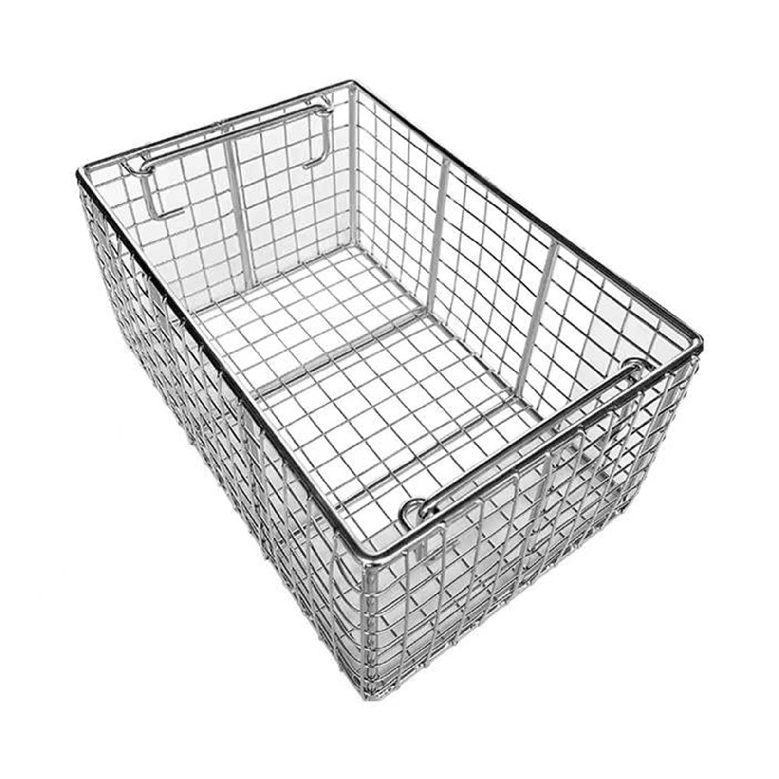 Vassoio di sterilizzazione, cestello Perforato in Acciaio Inox 304 per Strumenti Chirurgici dentali