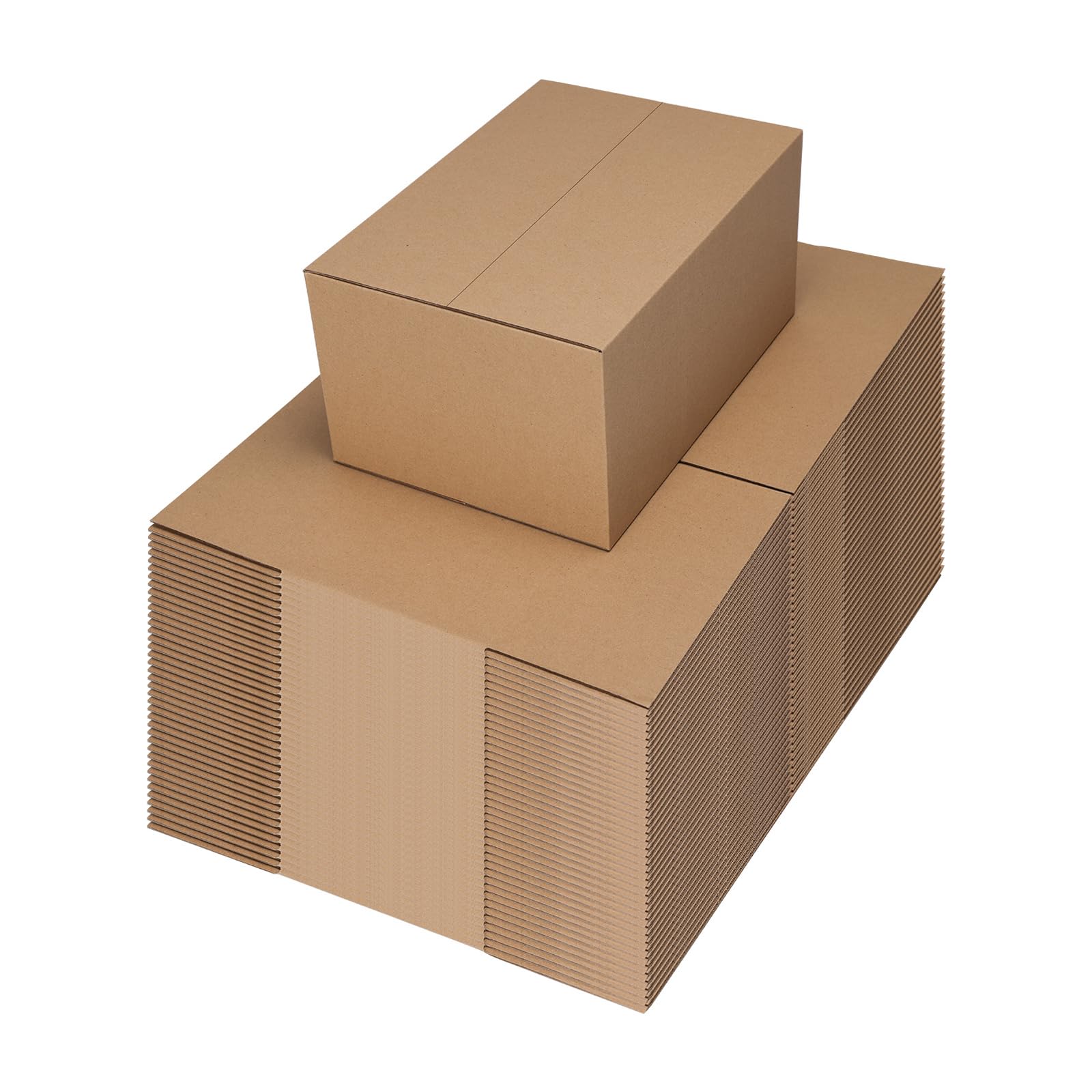 10x7x5 Shipping Boxes Set of 40, Kraft Boxes Mailers for Small Business
