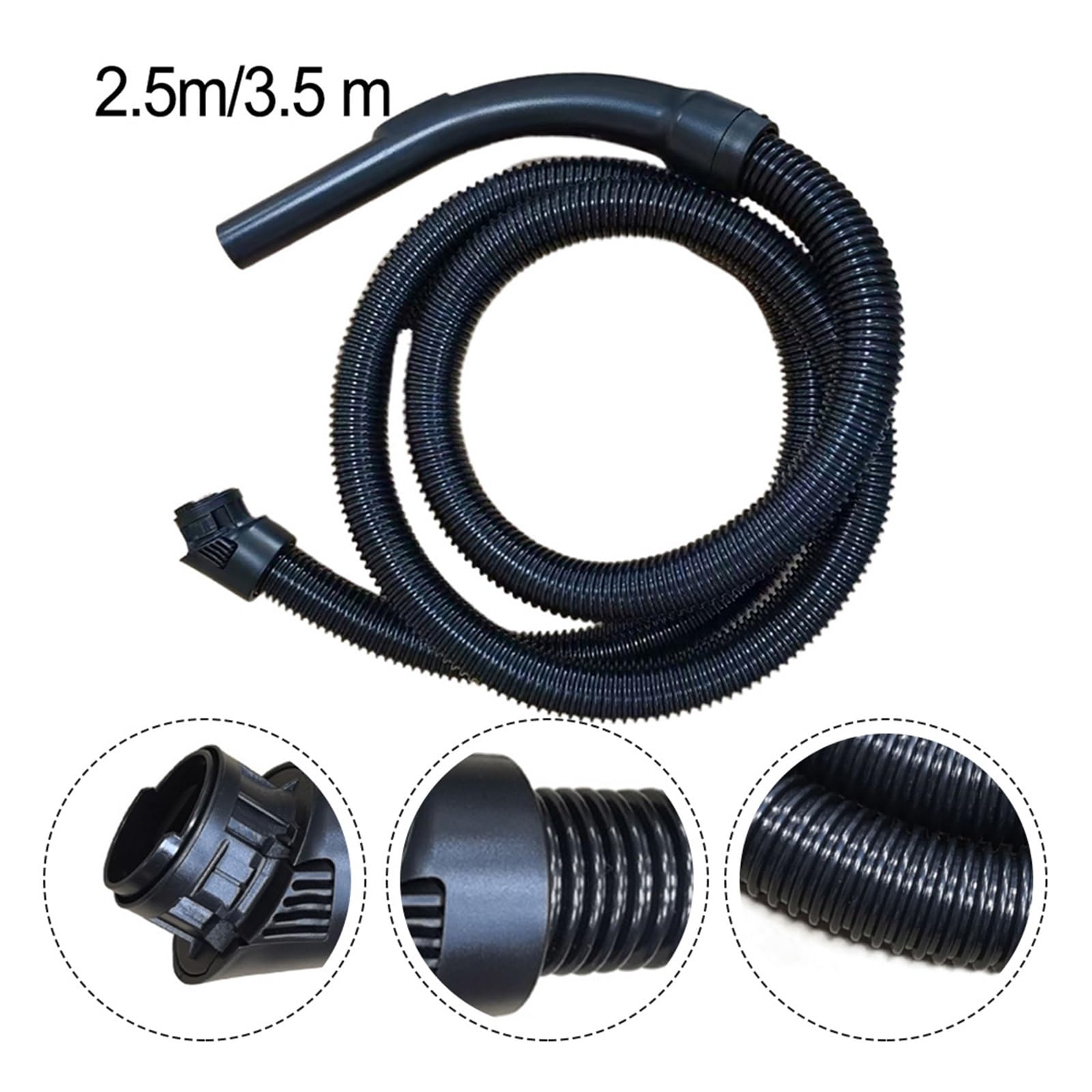Tubo flessibile extra lungo da 1 pezzo, compatibile con Miele