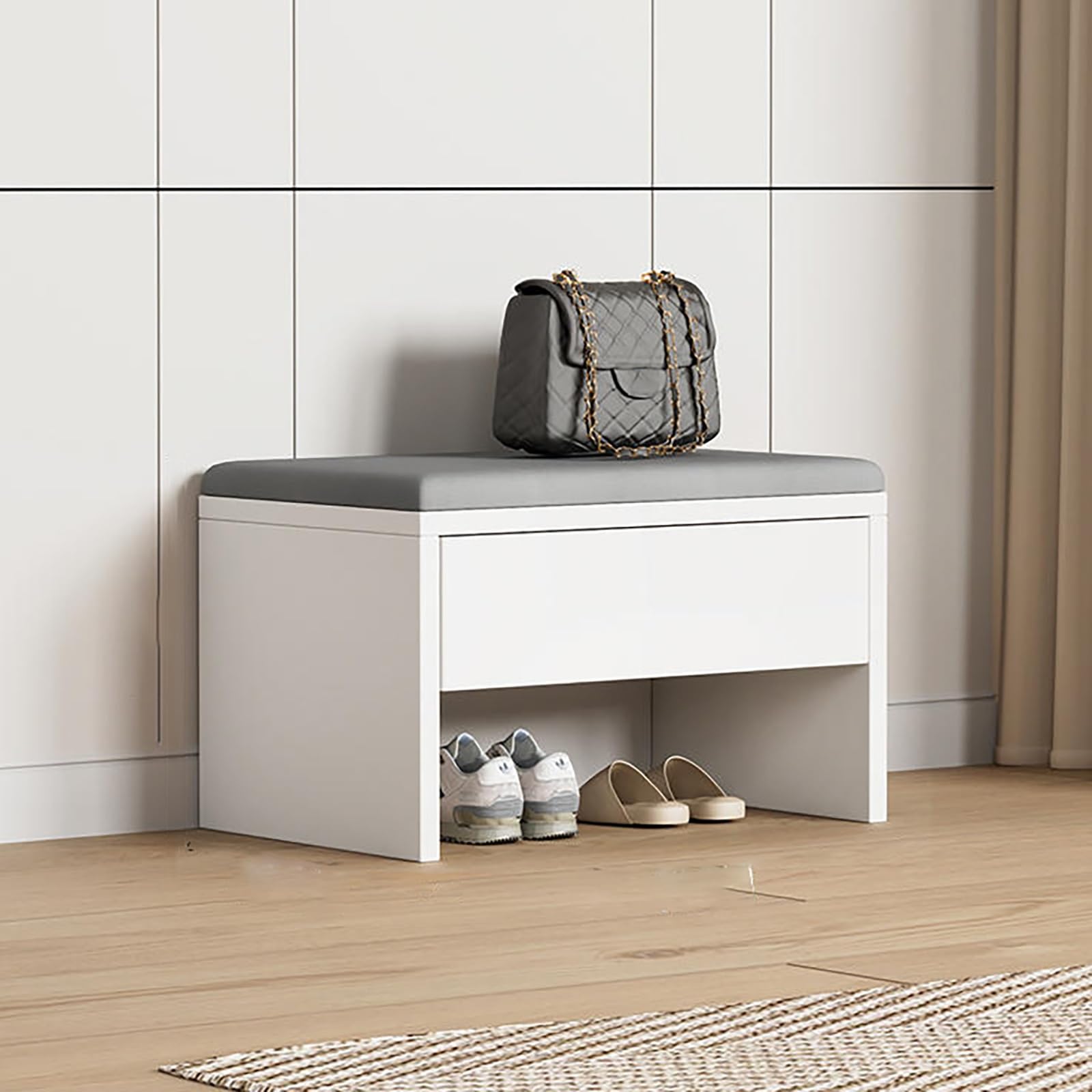 Meuble à chaussures pour petite entrée : finissez-en avec le désordre