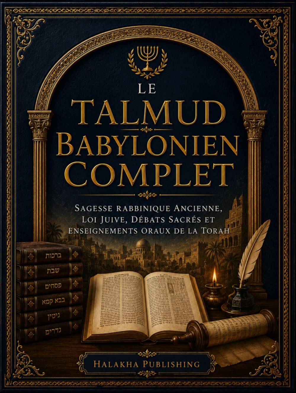 Le Talmud Babylonien Complet: Sagesse rabbinique ancienne, loi juive, débats sacrés et enseignements oraux de la Torah