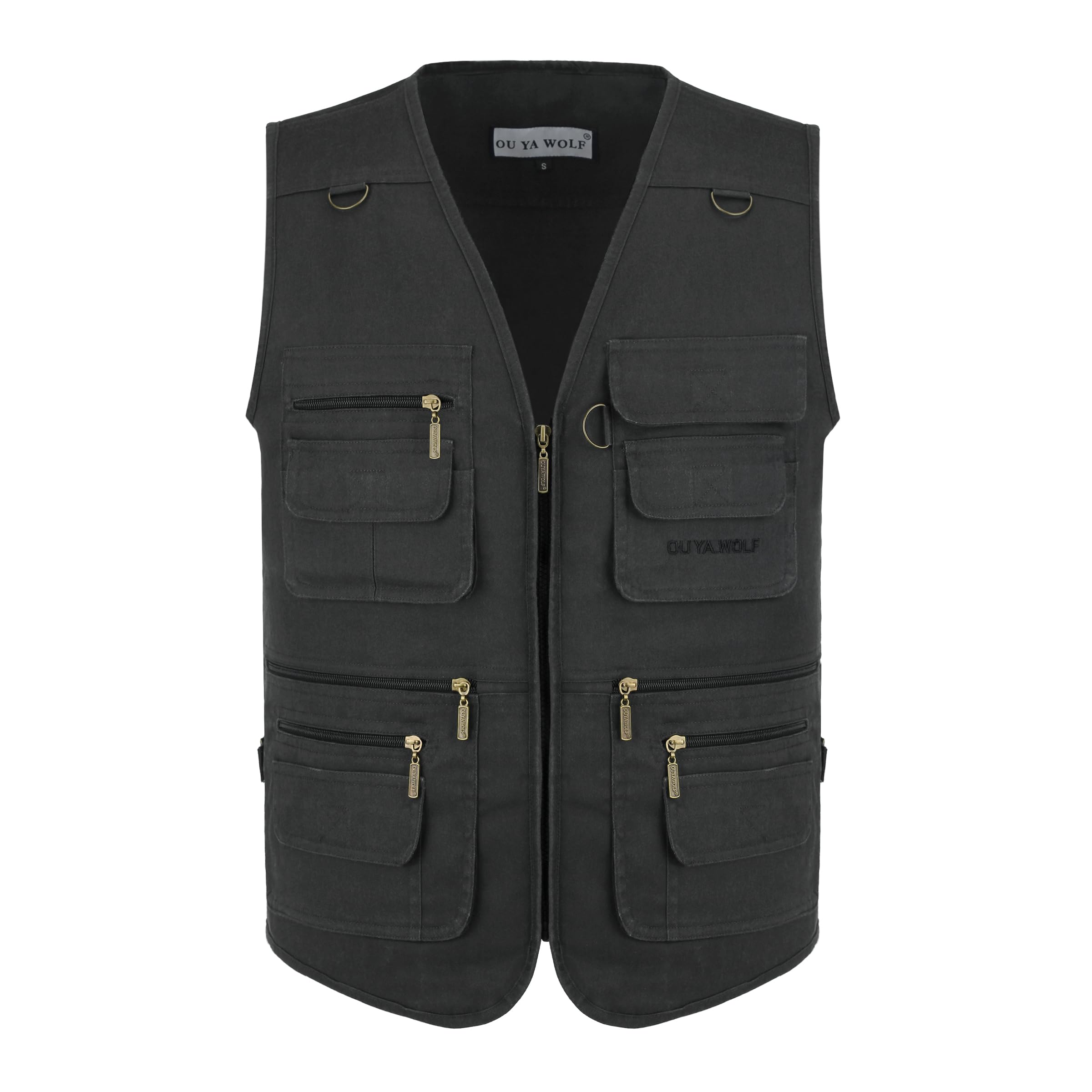 Gilet utilitaire de pêche safari pour homme – Gilet léger multi