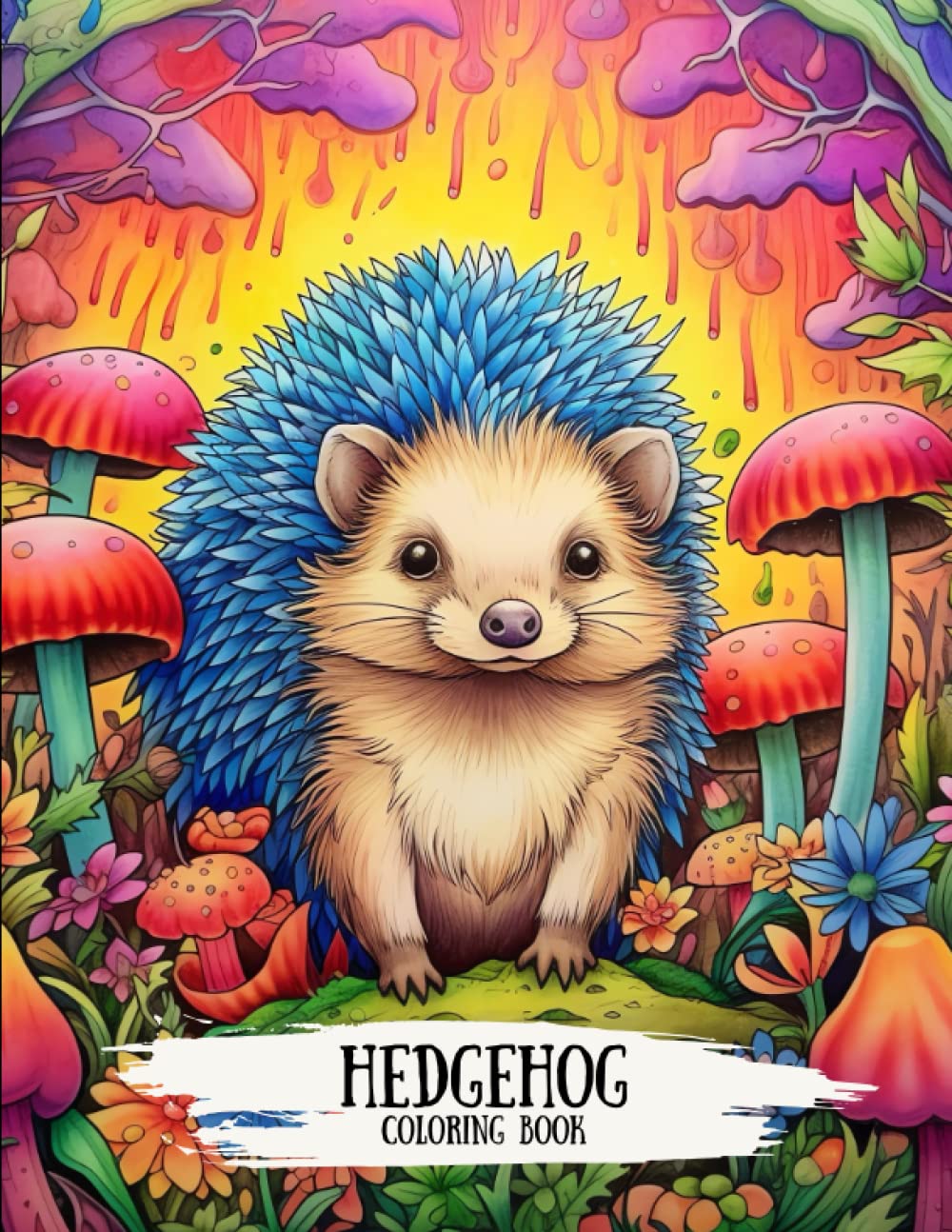Hedgehog Coloring Book For Adults: Intricate Designs For Animal Lovers