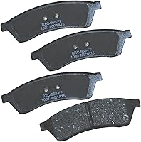 Vista 224 de Pastillas de freno traseras cerámicas Bendix Premium SBC1337 para Cadillac CTS 2014-2008, SRX 2016-2010, Chevrolet Camaro 2015-2010, Saab 9-4X 2011
