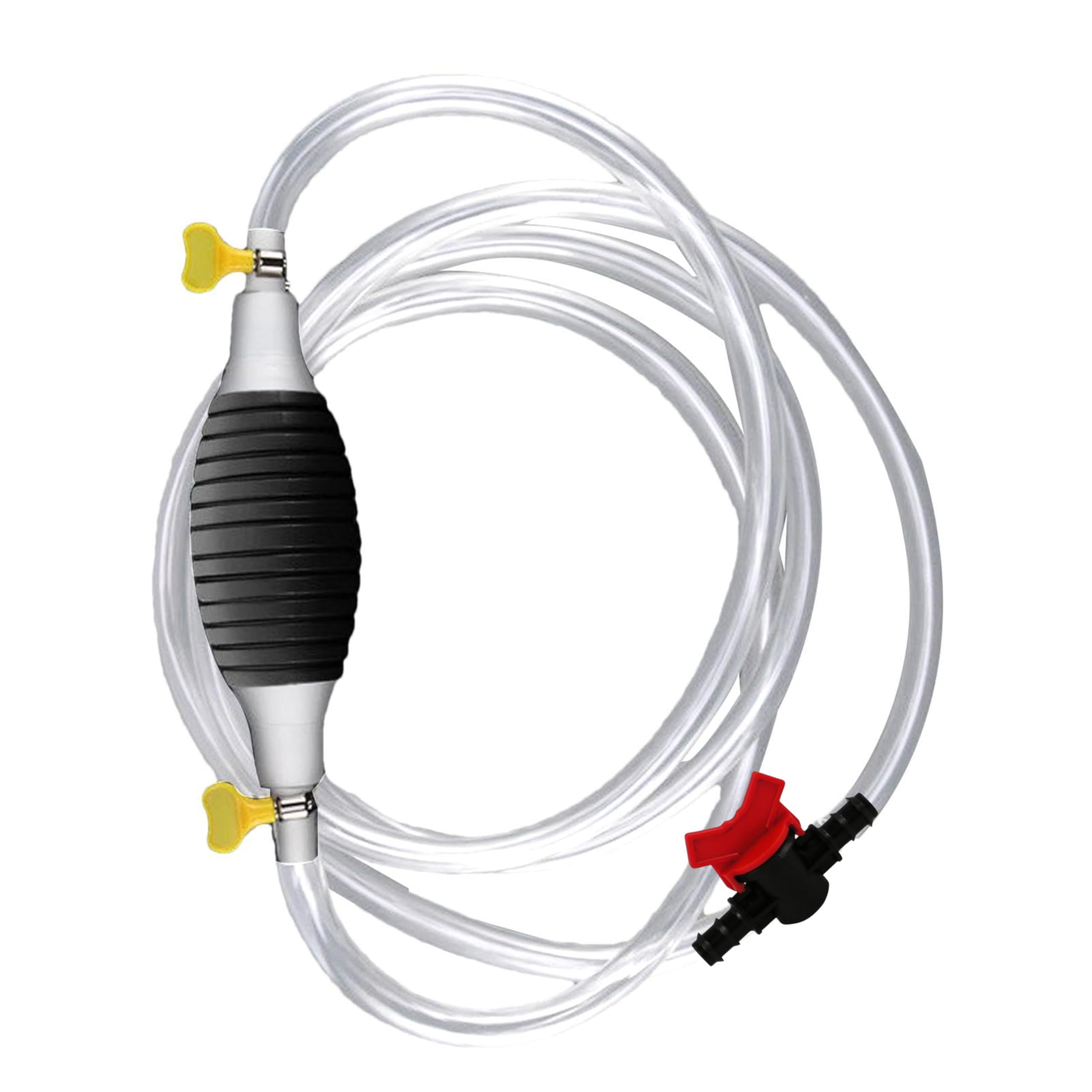 Pompa Sifone Manuale Per Liquidi - Tubo 2 Metri | Per Benzina, Diesel, Acqua, Olio - Foto 12