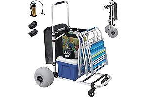 GDLF: The Ultimate Aluminum Beach Cart for Effortless Coastal Trips