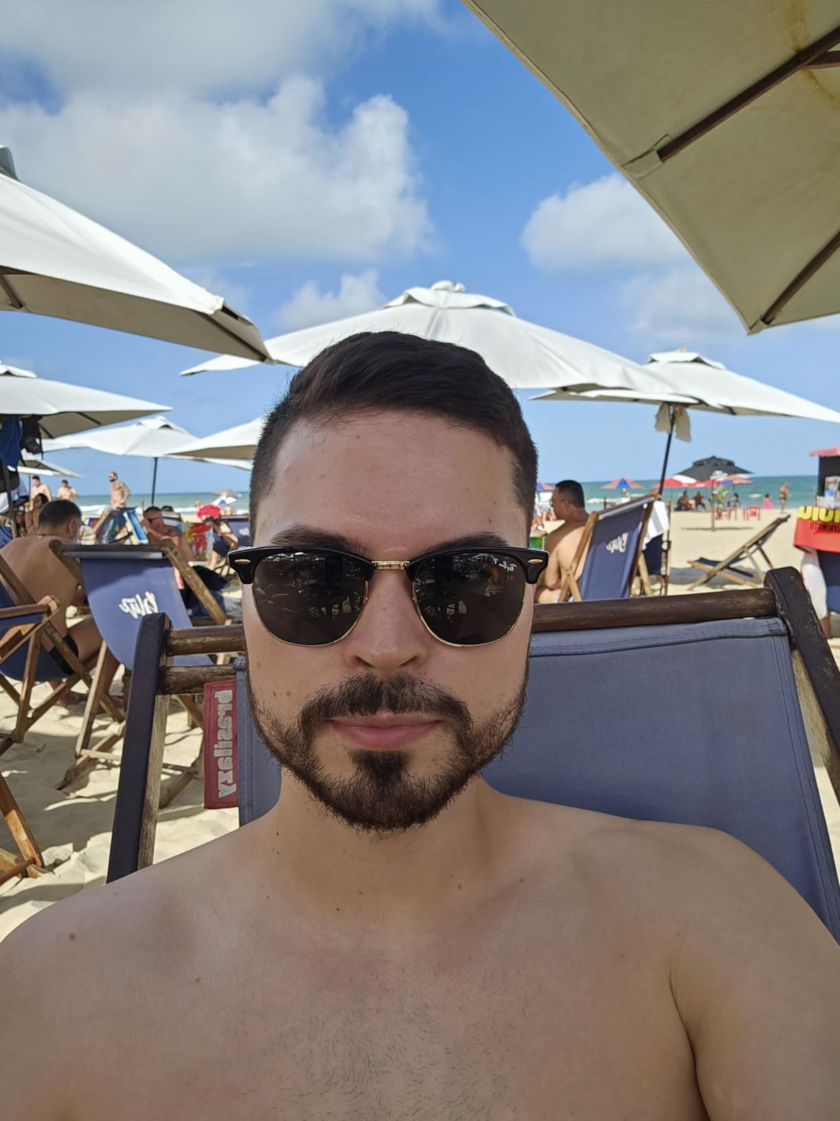 Óculos de Sol Ray-Ban Clubmaster 0RB3016 W0365 Tam 51