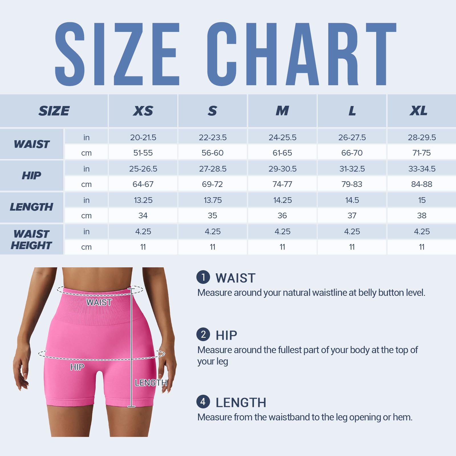 Vertvie Pantalones cortos de gimnasio para mujer, pantalones cortos de deporte, sin costuras, pantalones cortos de entrenamiento, push up, pantalones cortos de ciclismo, fitness, correr