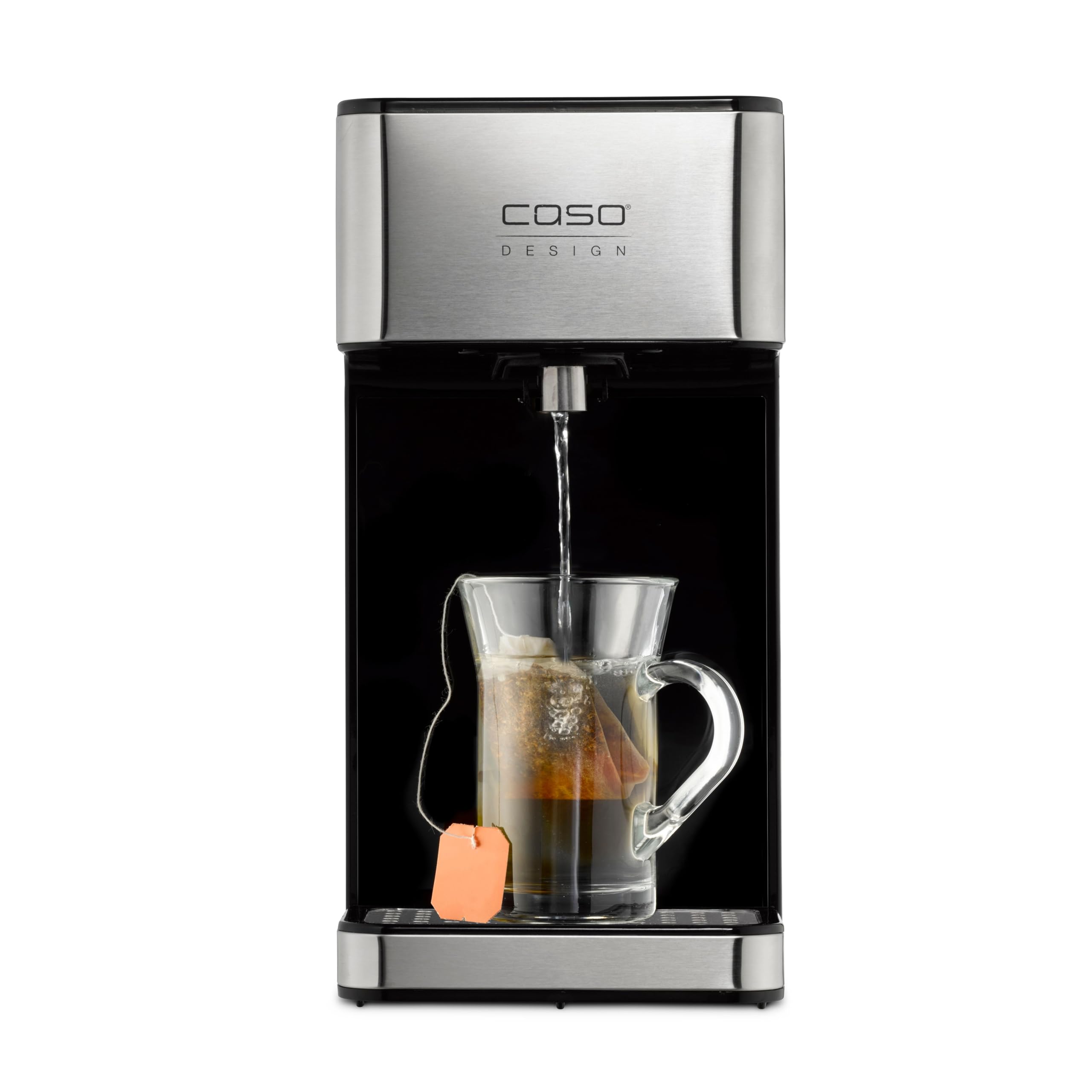 CASO HW 600 Distributeur d'eau chaude - de l'eau chaude en seulement 5 secondes, économise jusqu'à 50 pour cent d'énergie, convient aux aliments pour bébés, noir