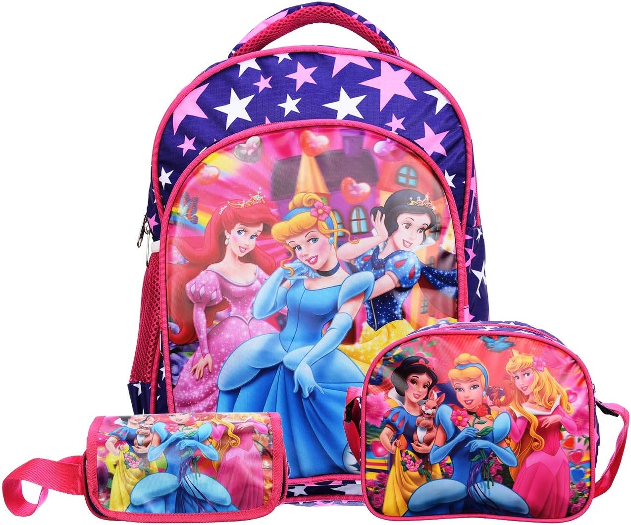 sanjis enterprises Pink Polyester 18" School Bag