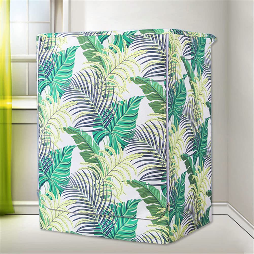 Odot Washer Dustproof Cover Front Load, Washing Machine Dryer Protector Sunscreen Waterproof Tumble Dryer Case Protective Cover For Most Front Loadi (M-capacity 8~10kg,red Blue - View #4