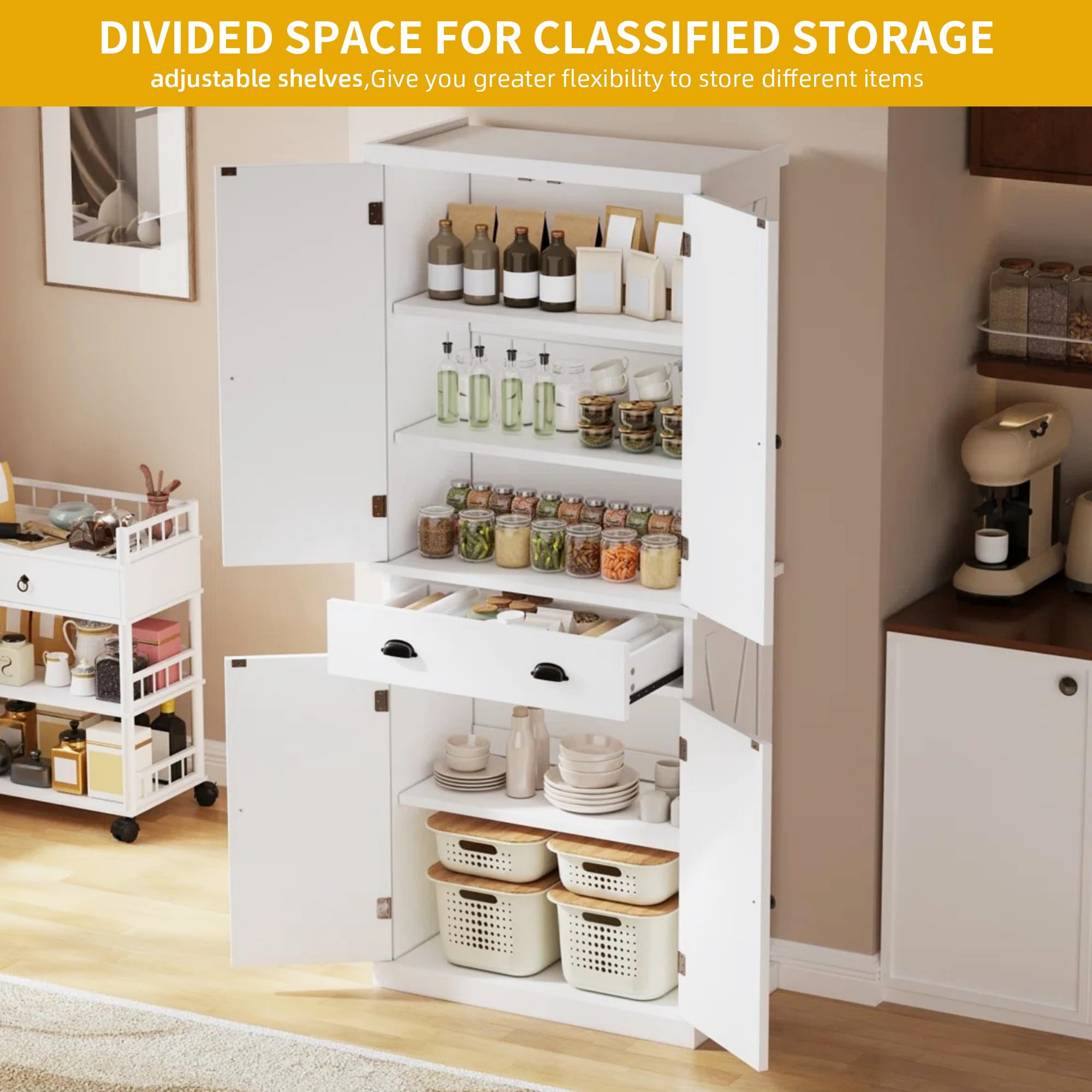 Free Standing Storage Cabinet for Kitchen: Maximize Space