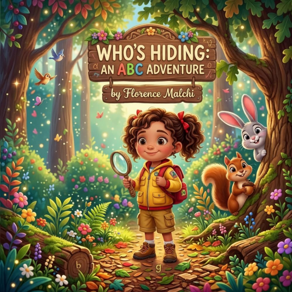 Who's Hiding: An ABC Adventure: An Interactive Hide and Seek Alphabet Book for Toddlers and Preschoolers: 10 (Search and Find Adventures)