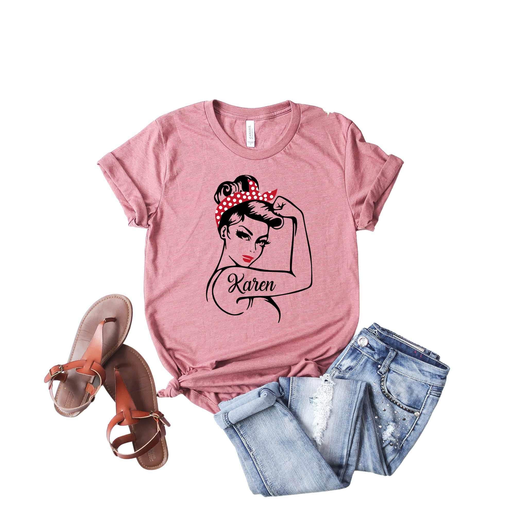 Rosie The Riveter Shirt International Womens Day 2025 Personalized Feminist Strong Women Girl Power Motivational Mom Tshirt Gift