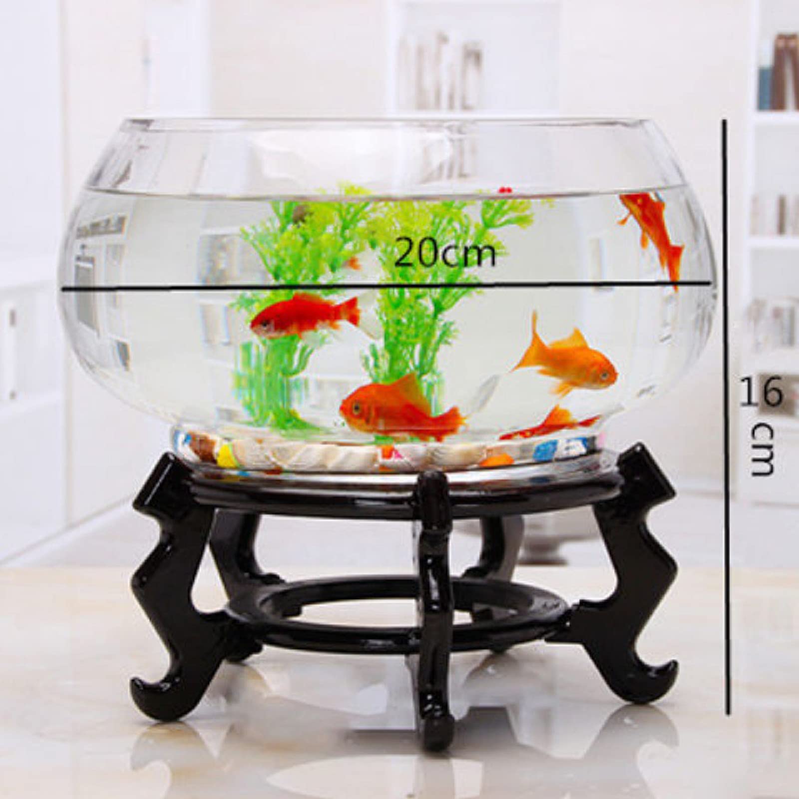 ★ 新品　陶器　インテリア　食器　水鉢　金魚鉢　水槽(直径35.5㎝) 楽天市場】水槽 金魚鉢 おしゃれ 高透明 PET素材 大きいサイズ