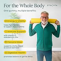 Vista 5 de (120 Masticables) Suplemento de Frutas y Verduras - Gomitas Super Greens (9 Superfrutas y 30 Verduras) Hongos, Vitaminas de Frutas y Verduras, Sin