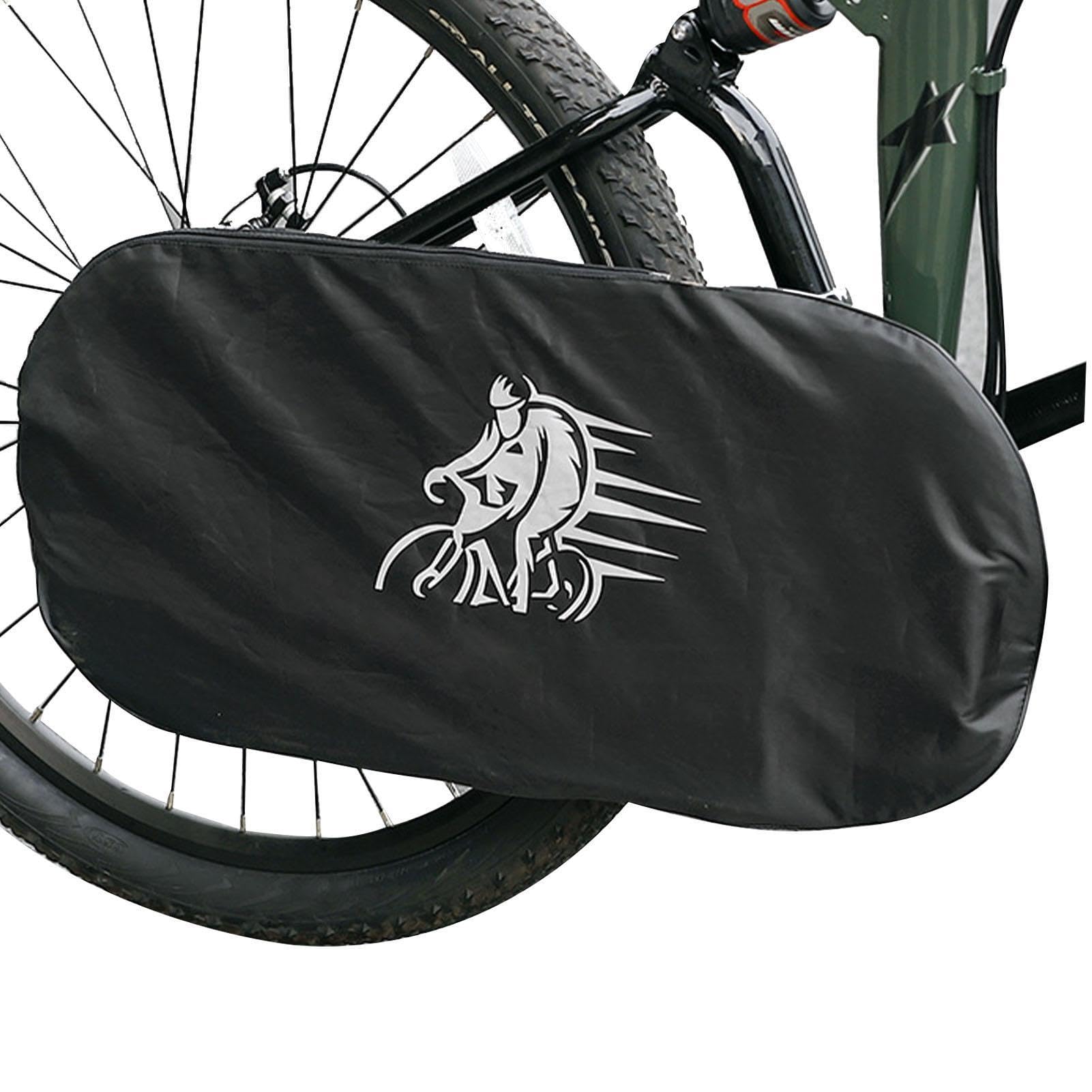 Industrial Bicycle Chain Guard Cover - Road Bike Chain Guard | Outdoor Waterproof Bike Cover with Reflective Logo, Cycling Accessories for Road and Mountain Bikes, Gear Protector